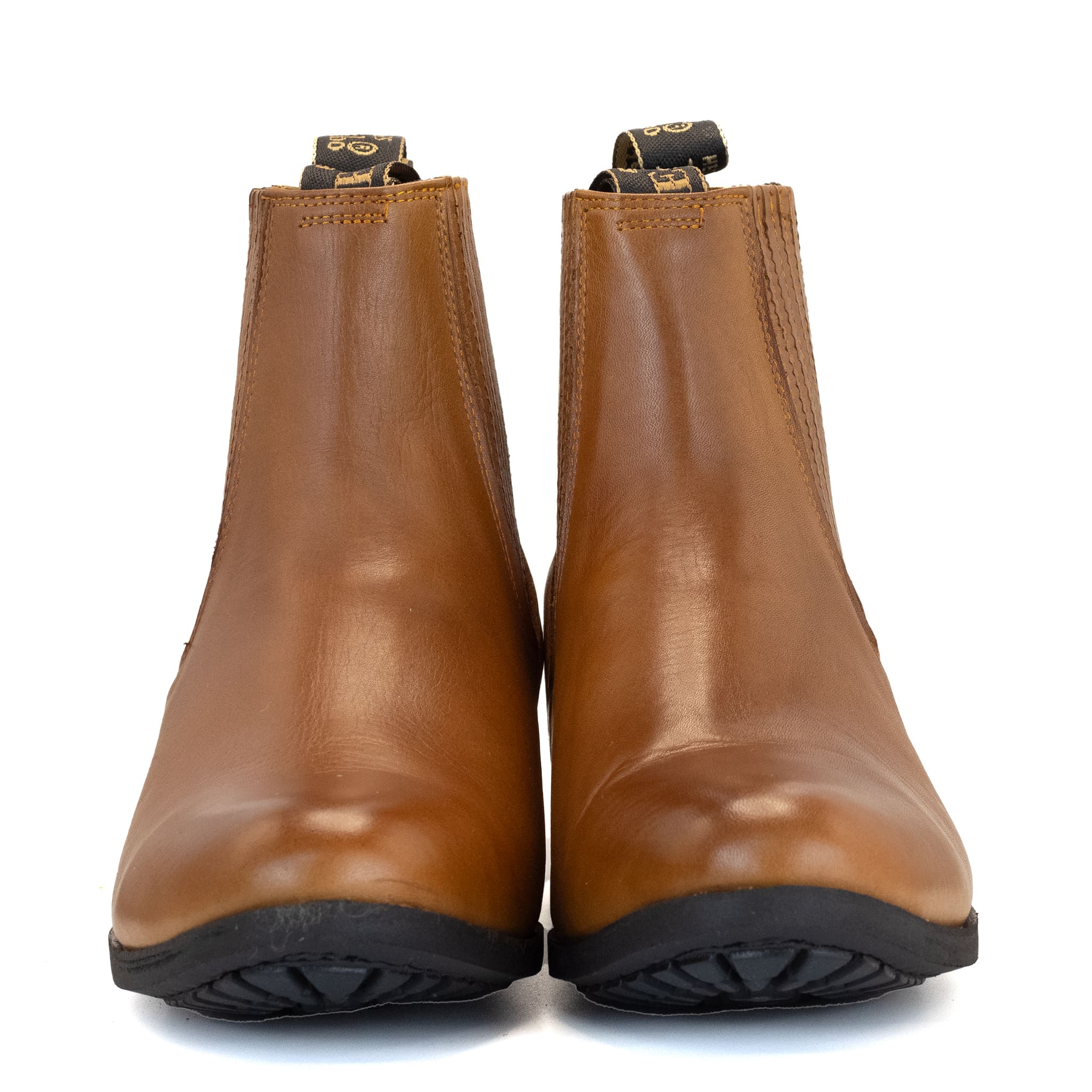 BOTIN ESTRIBO CHARRO SUELA DE HULE MIEL