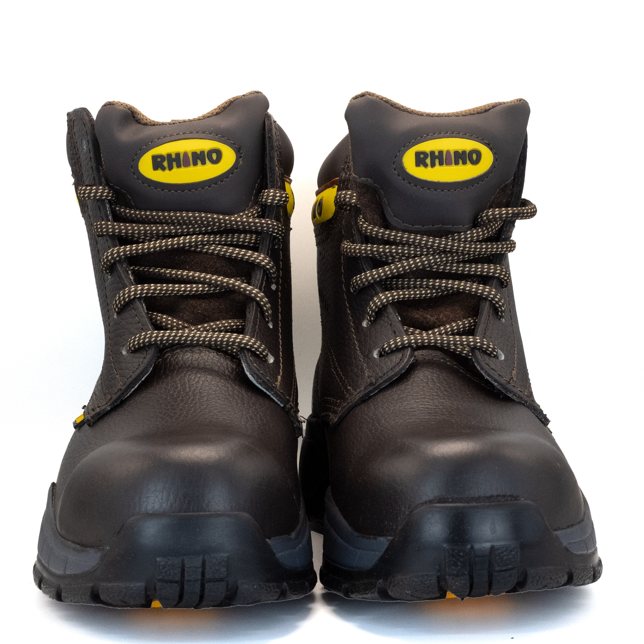 BOTA RHINO TRABAJO CON CASCO CAFE