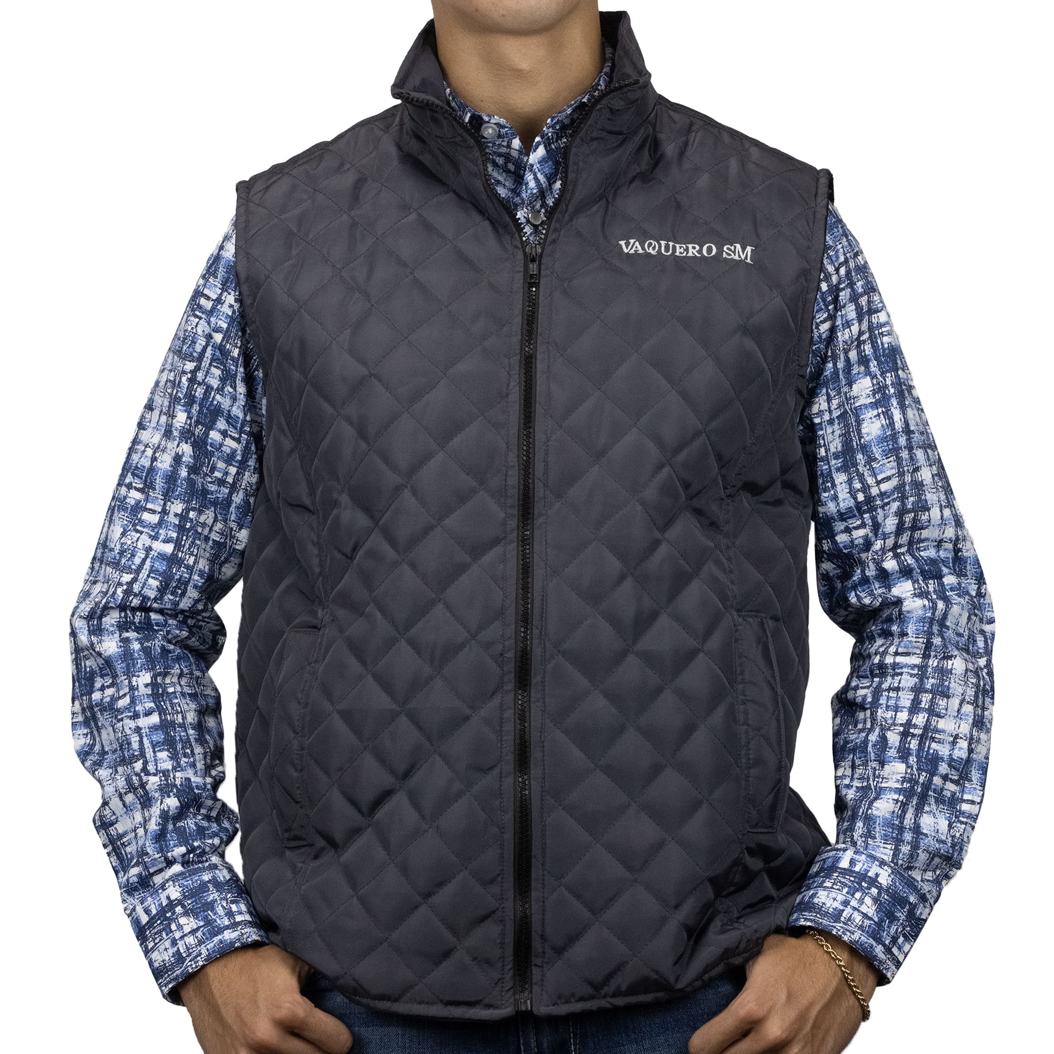 CHALECO VAQUERO SM NEGRO