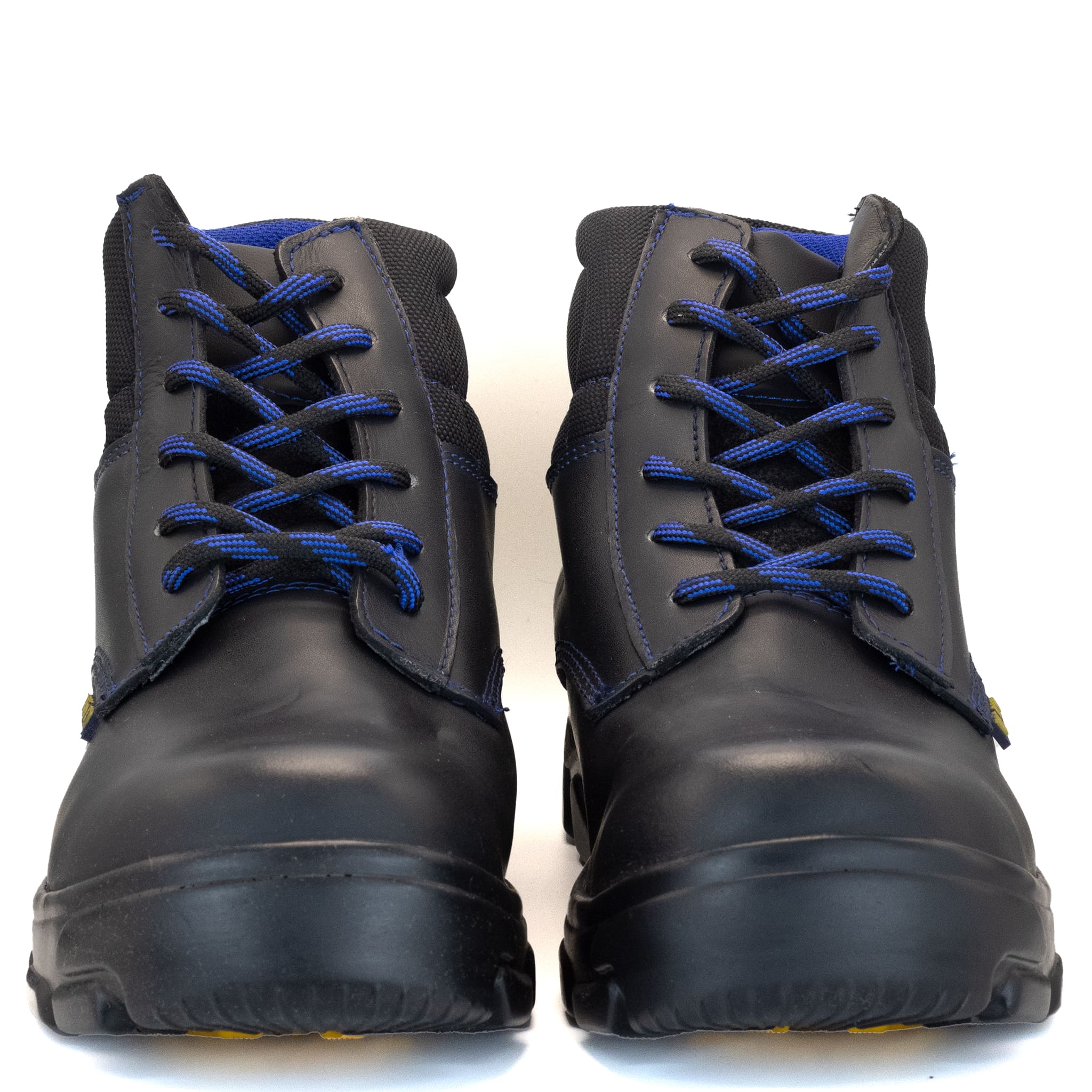 BOTA RHINO TRABAJO CON CASCO NEGRO/AZUL