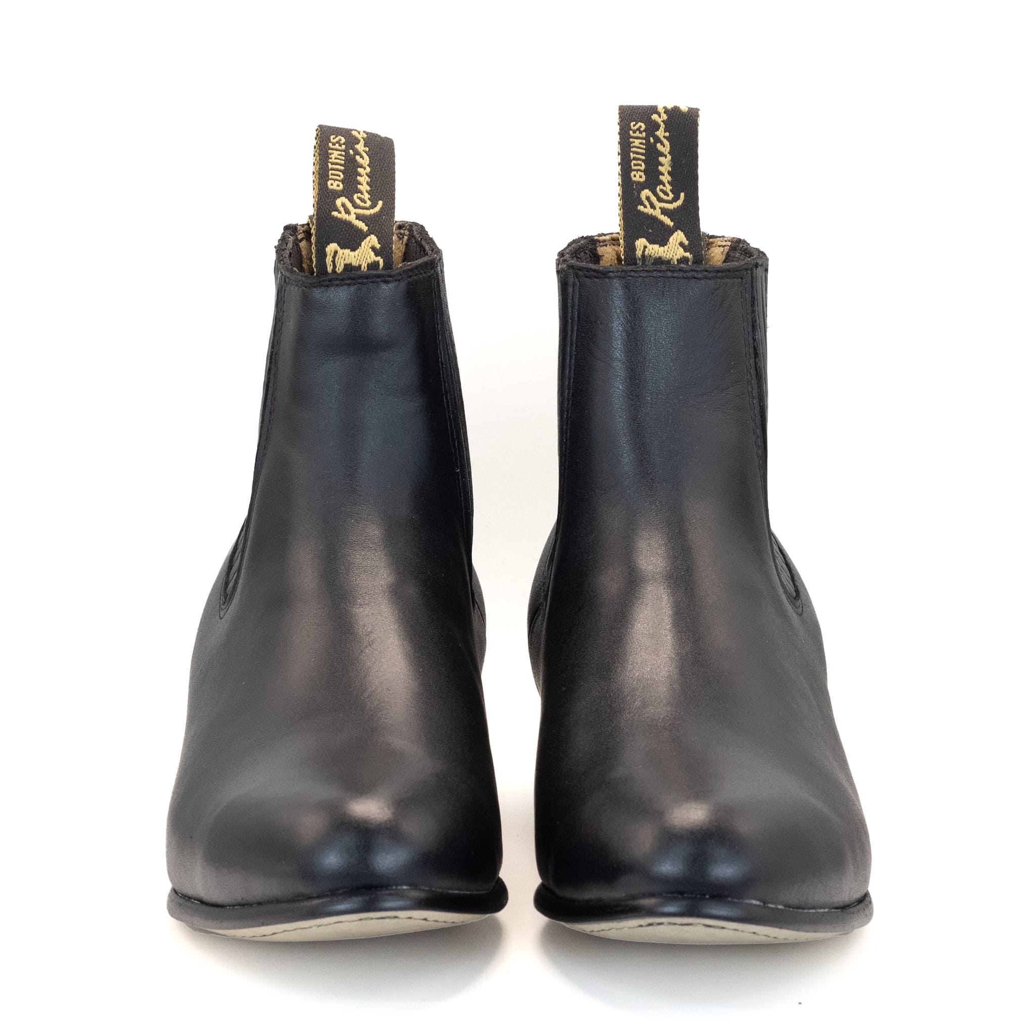 BOTIN RAMÍREZ CHARRO DE PIEL CON SUELA DE NEOLITE NEGRO