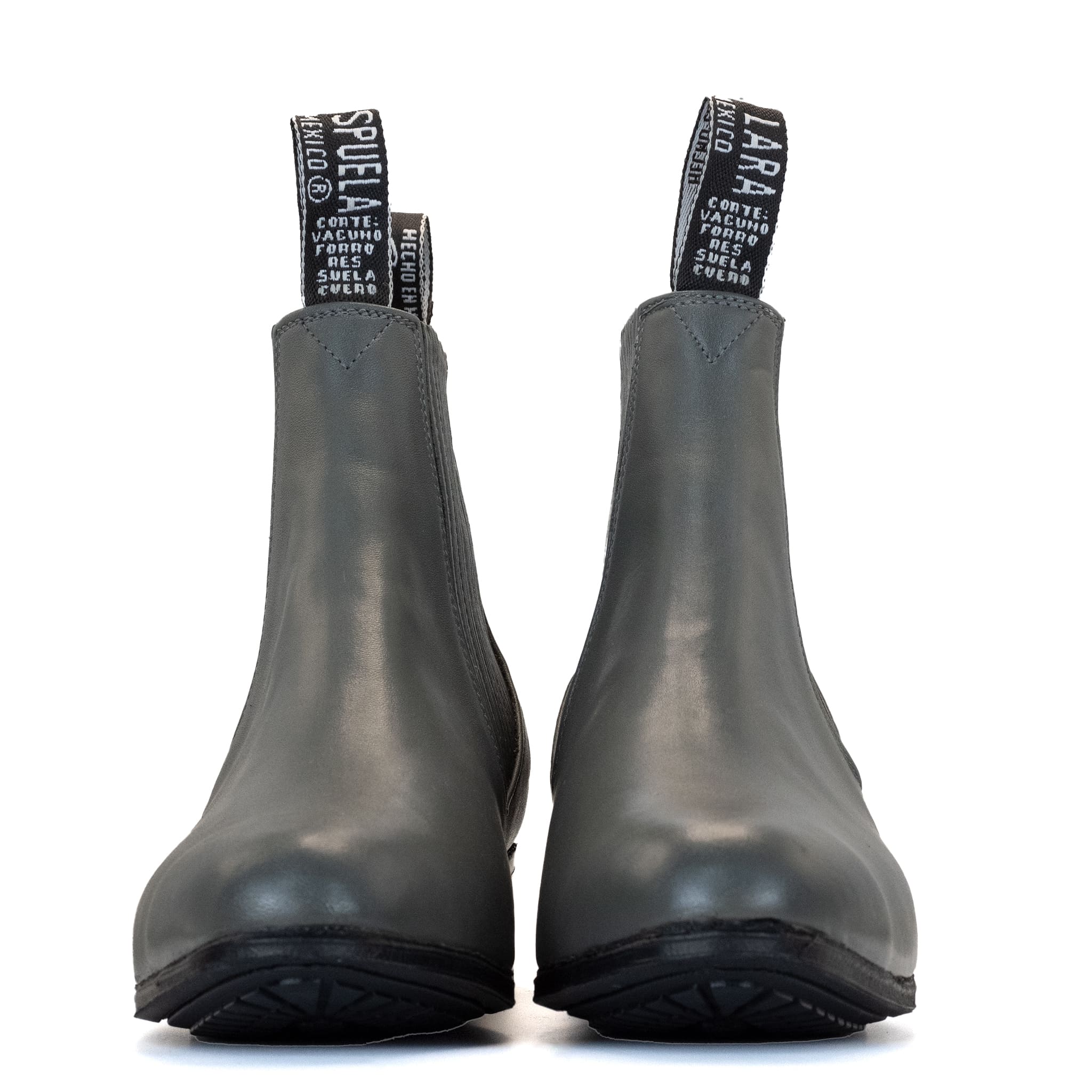 BOTIN ESPUELA CHARRO GRIS