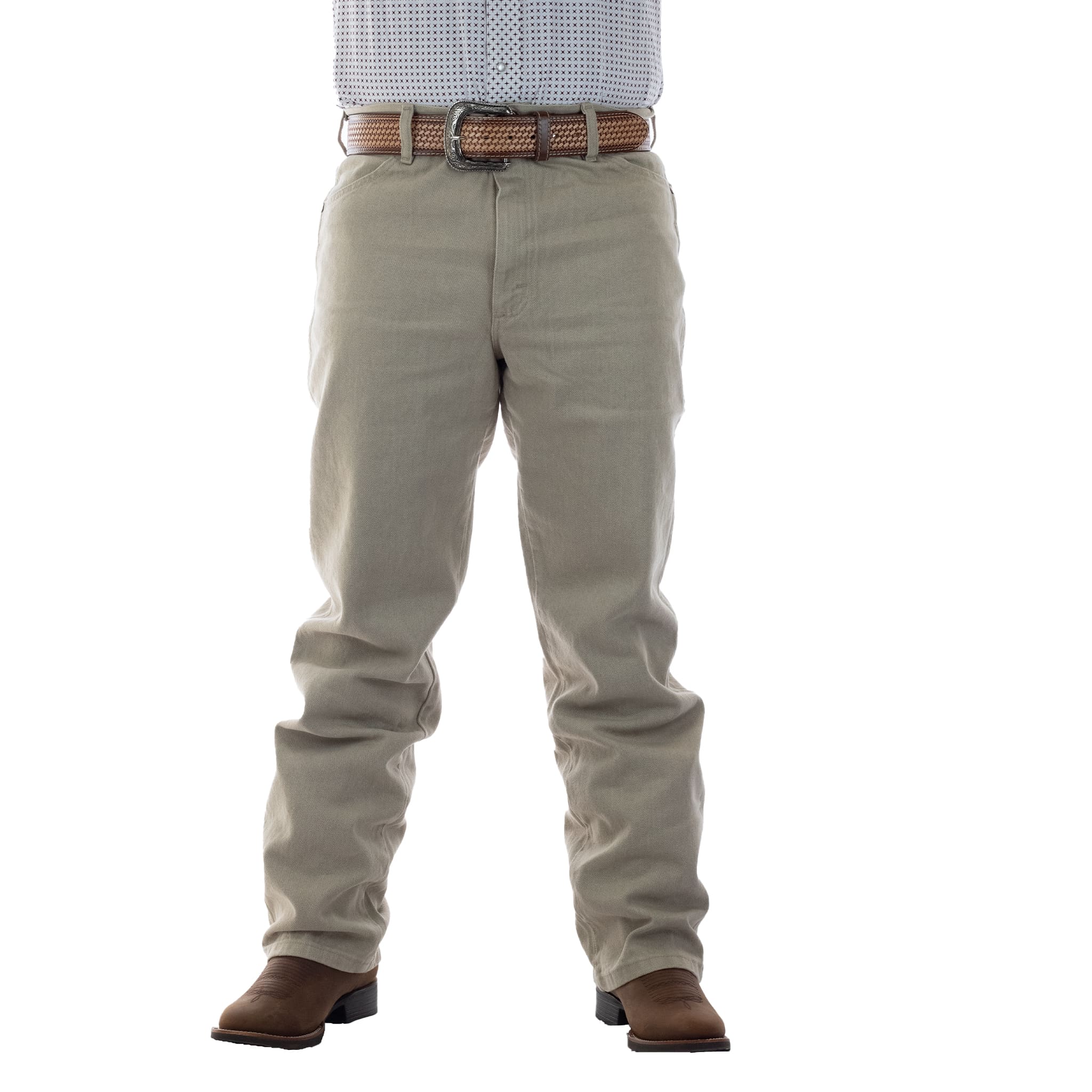 PANTALON WRANGLER SLIM-FIT BEIGE