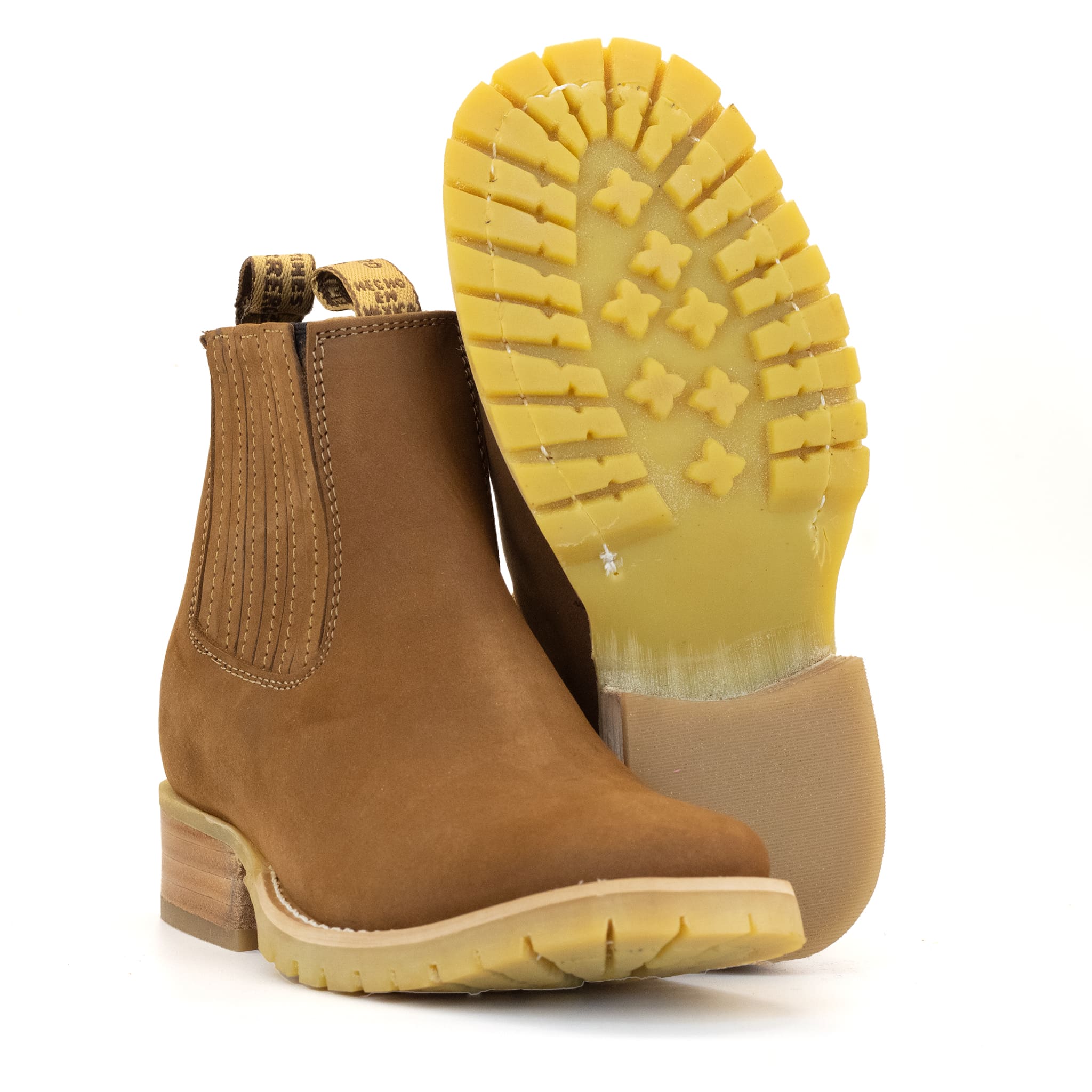 002 BOTIN GUERRERO CUADRADO NOBUCK ORO