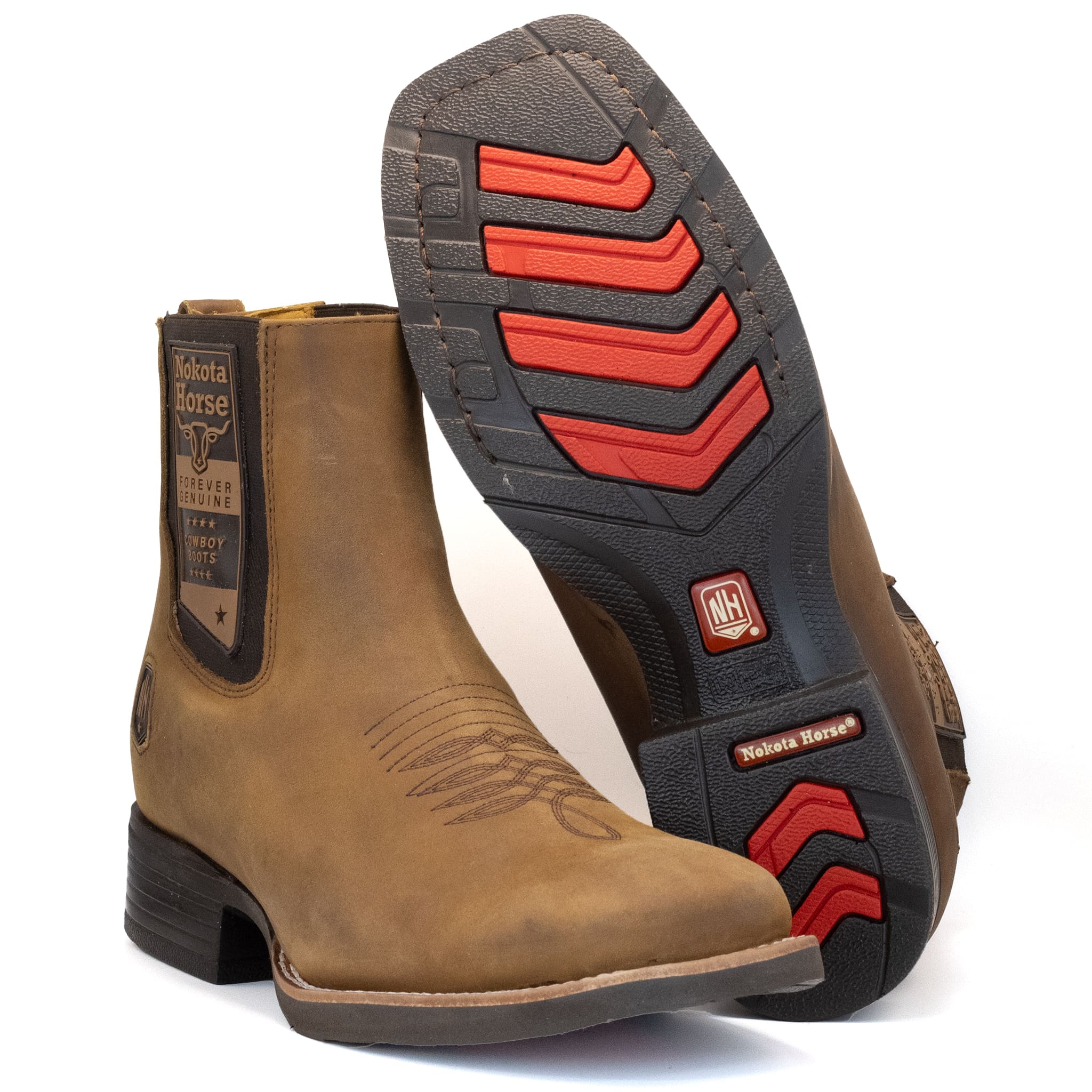 BOTIN VAQUERO NOKOTA HORSE HORMA RODEO MIEL