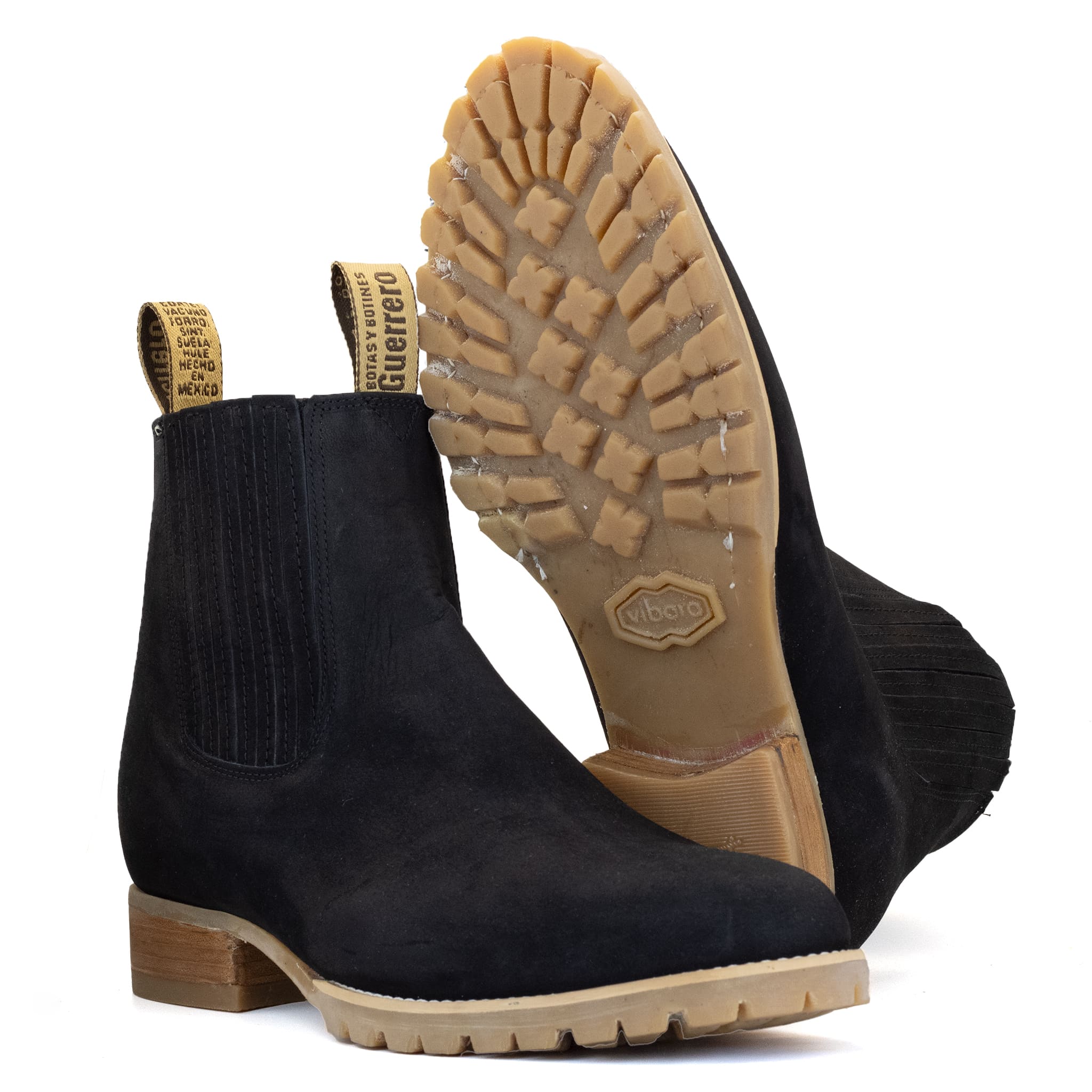 002 BOTIN GUERRERO REDONDO NOBUCK NEGRO