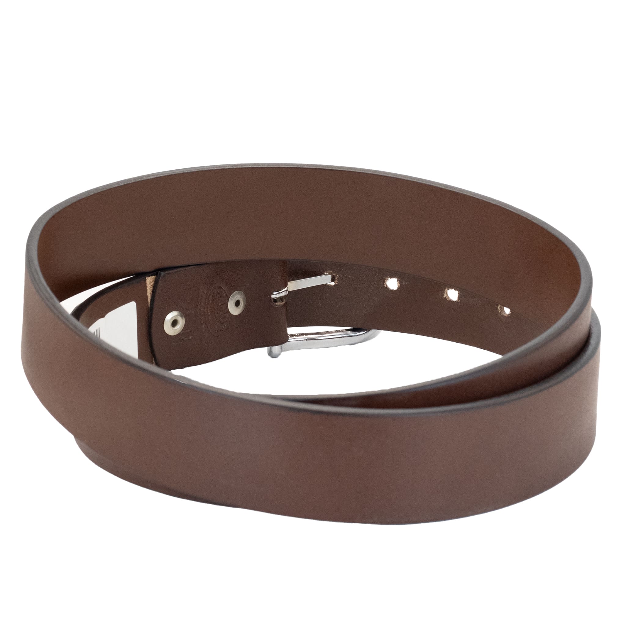 CINTO DE VESTIR 100% DE PIEL CAFE 40MM