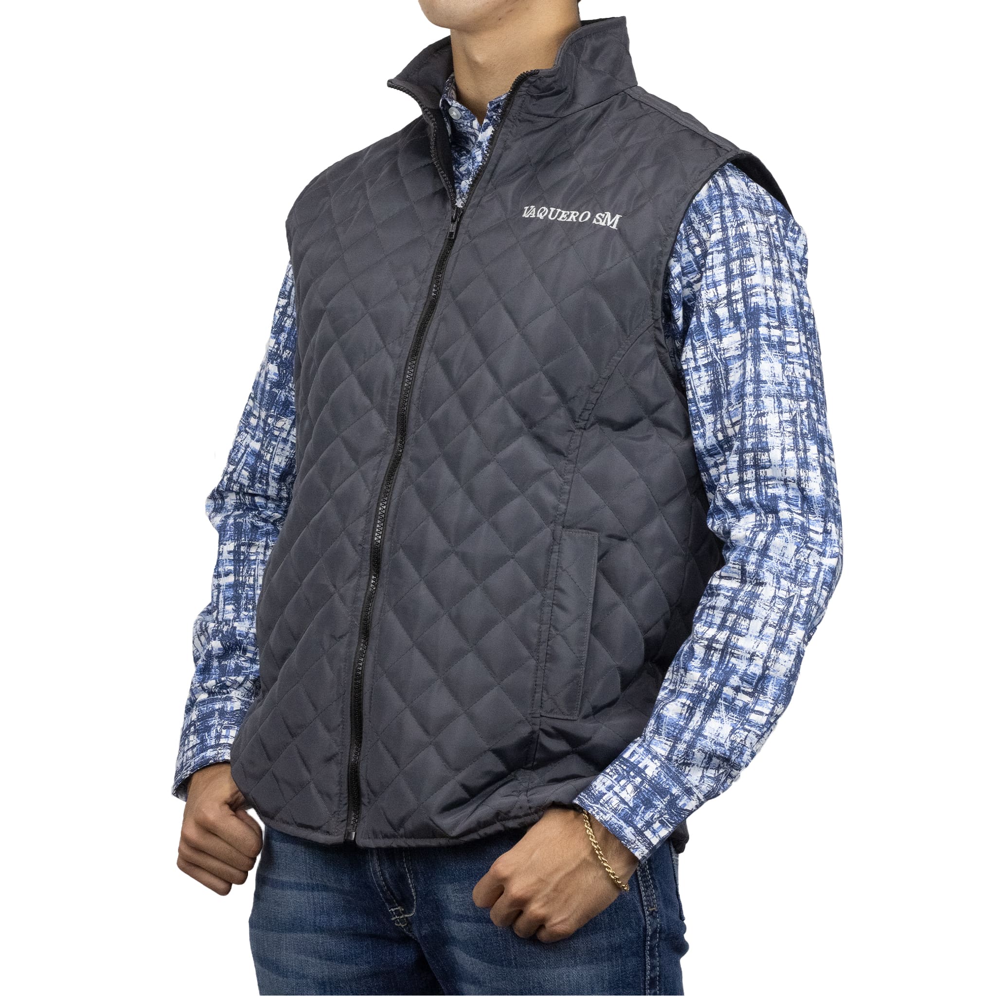 CHALECO VAQUERO SM NEGRO