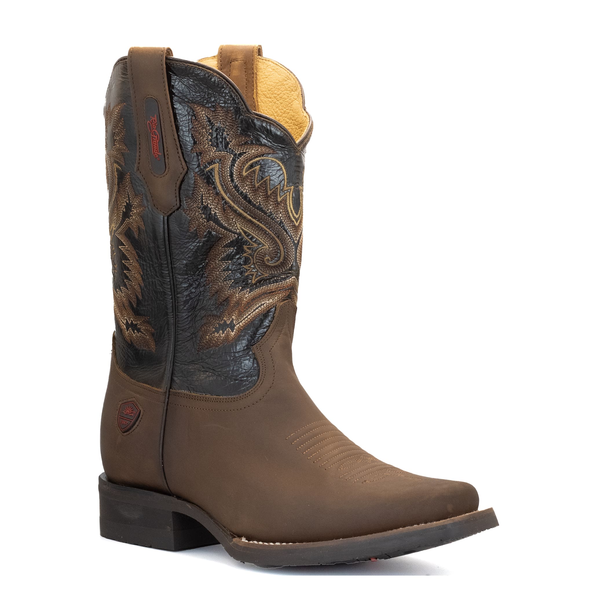 BOTA RIO GRANDE VAQUERA HORMA CUADRADA CAFE