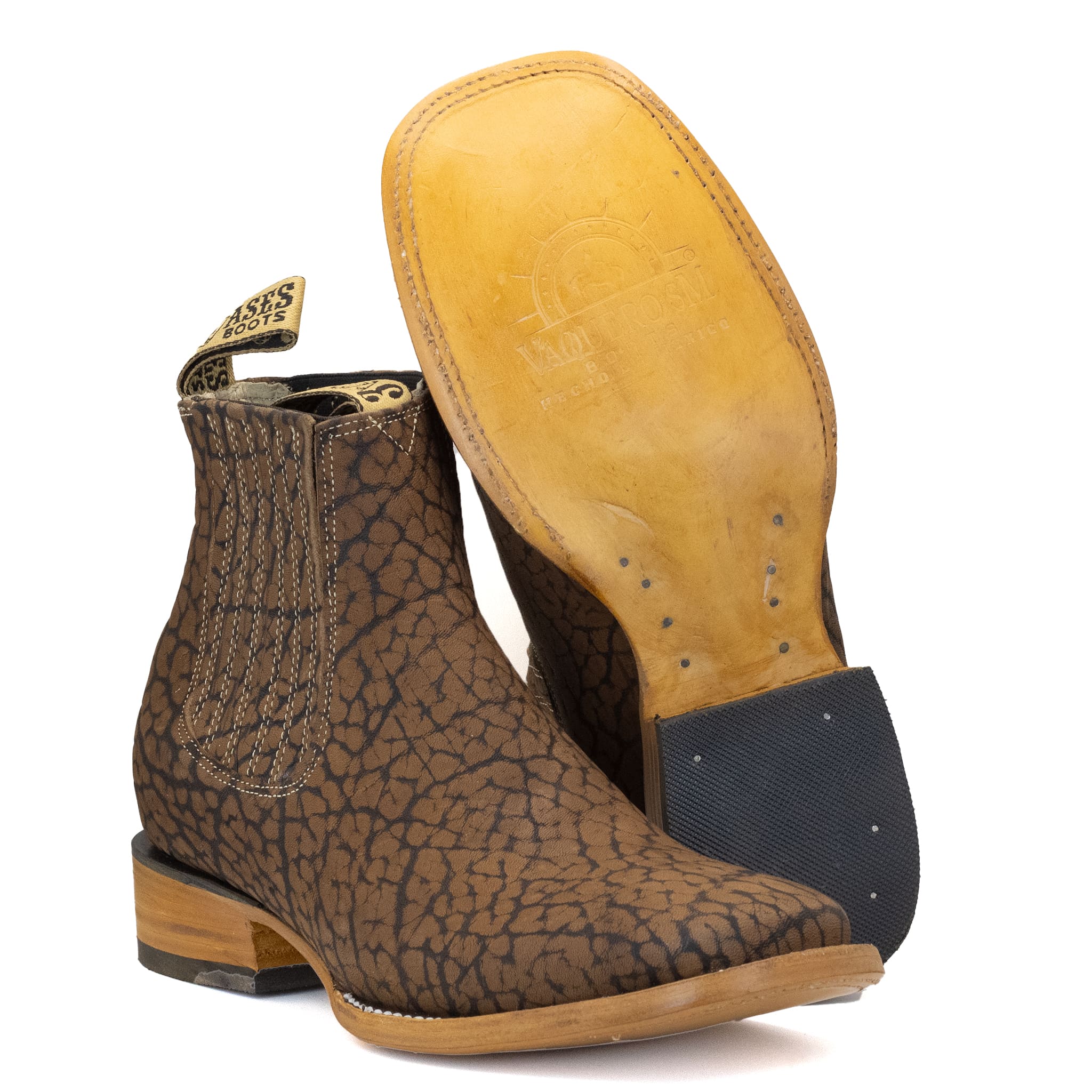 BOTIN VAQUERO SM HORMA RODEO CUELLO DE TORO MIEL
