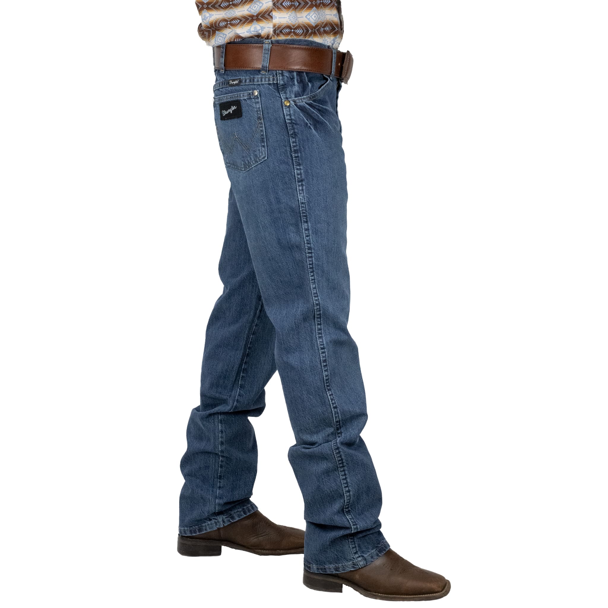 PANTALON WRANGLER SLIM-FIT AZUL