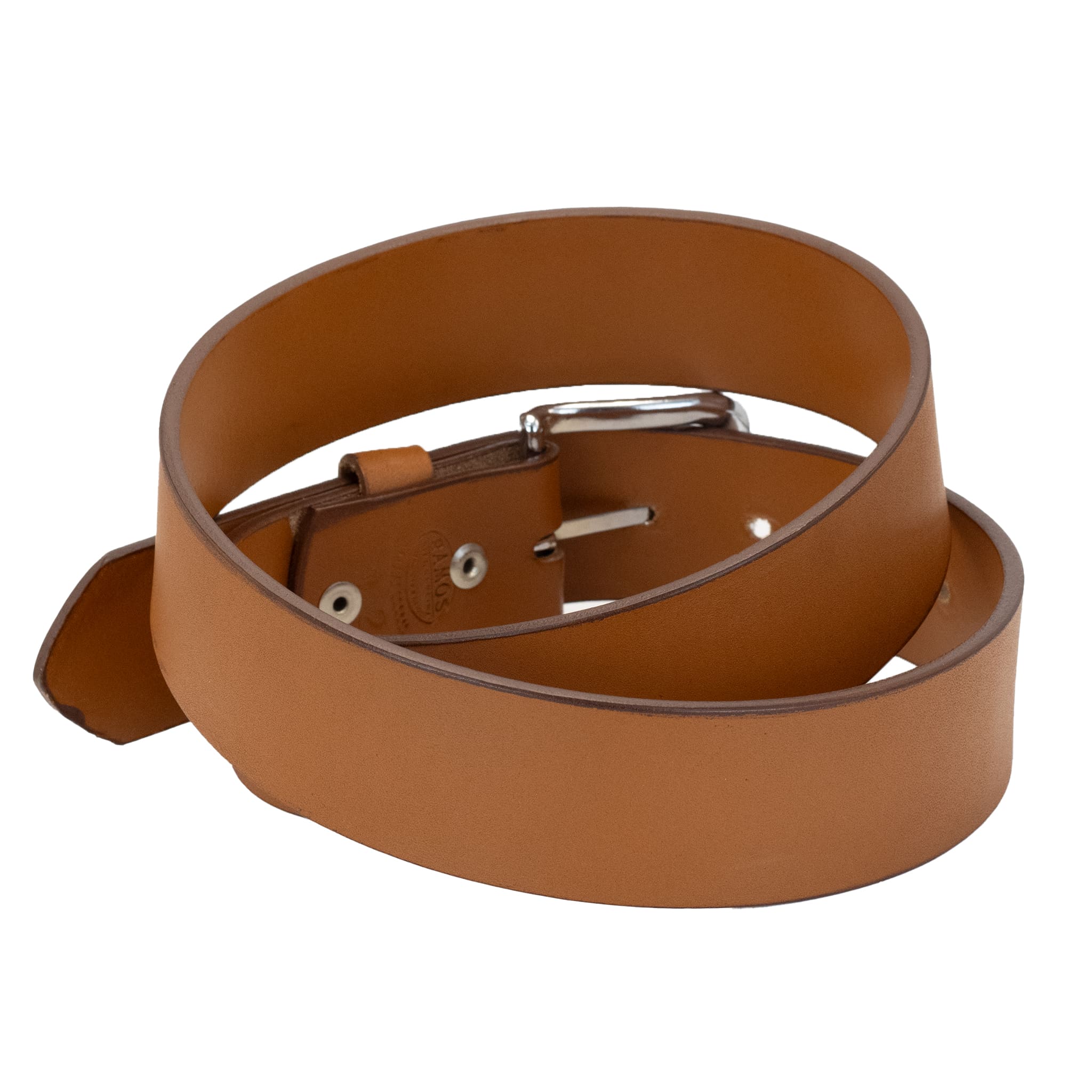 CINTO DE VESTIR 100% DE PIEL MIEL 40MM