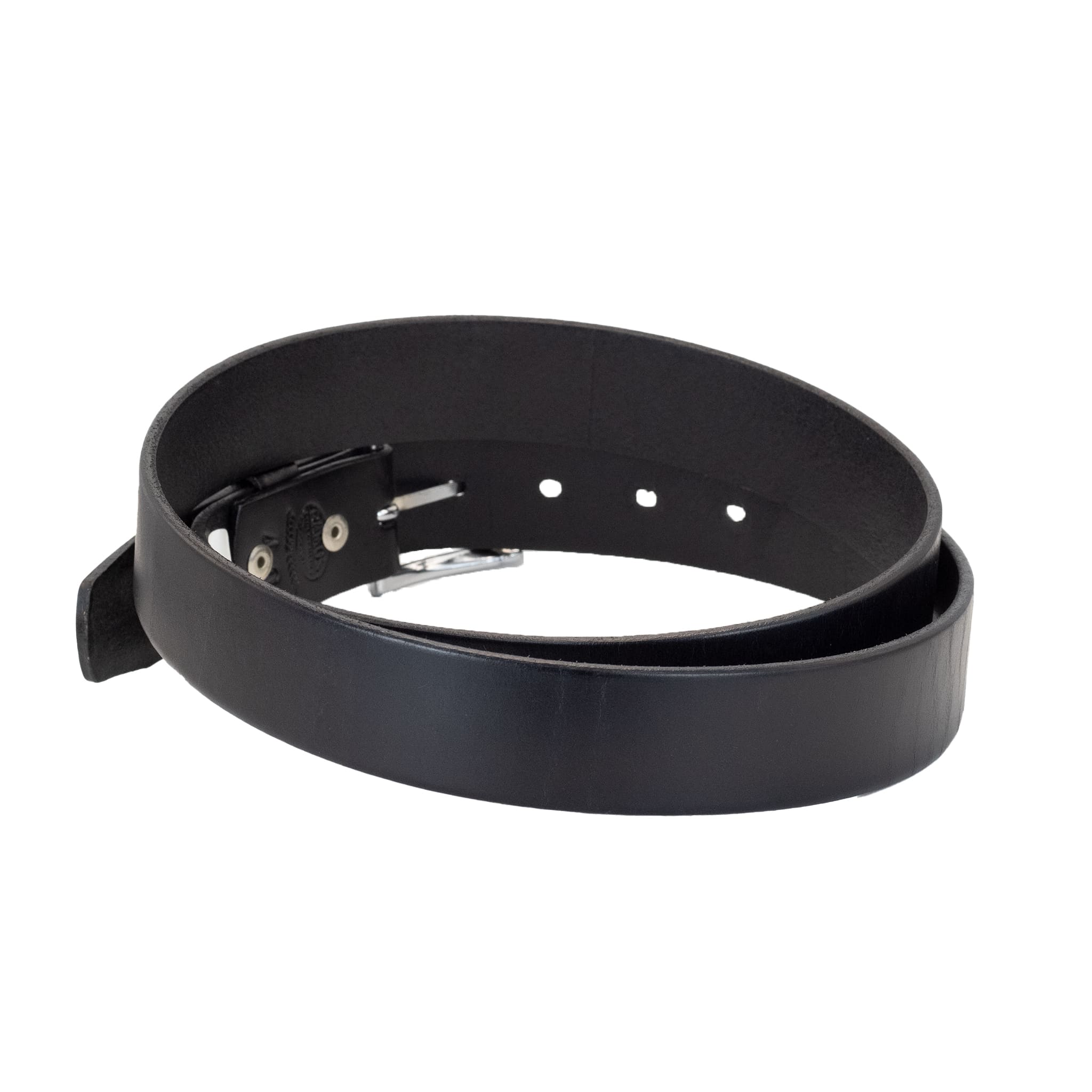 CINTO DE VESTIR 100% DE PIEL NEGRO 35MM