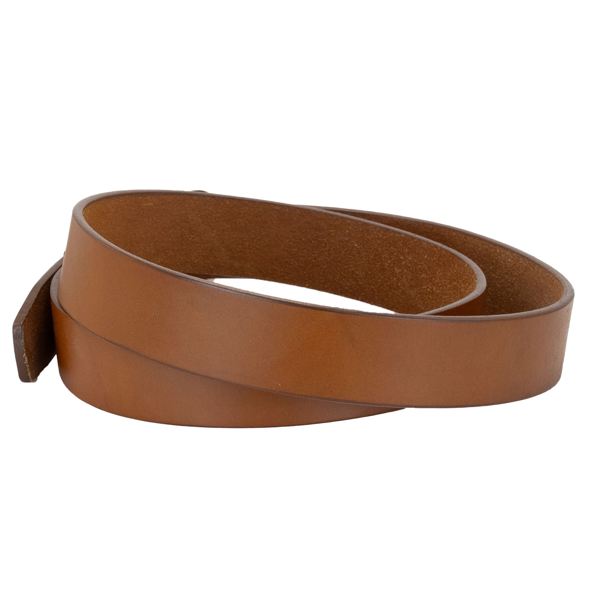 002 (78) CINTO DE VESTIR 100% DE PIEL MIEL 35MM