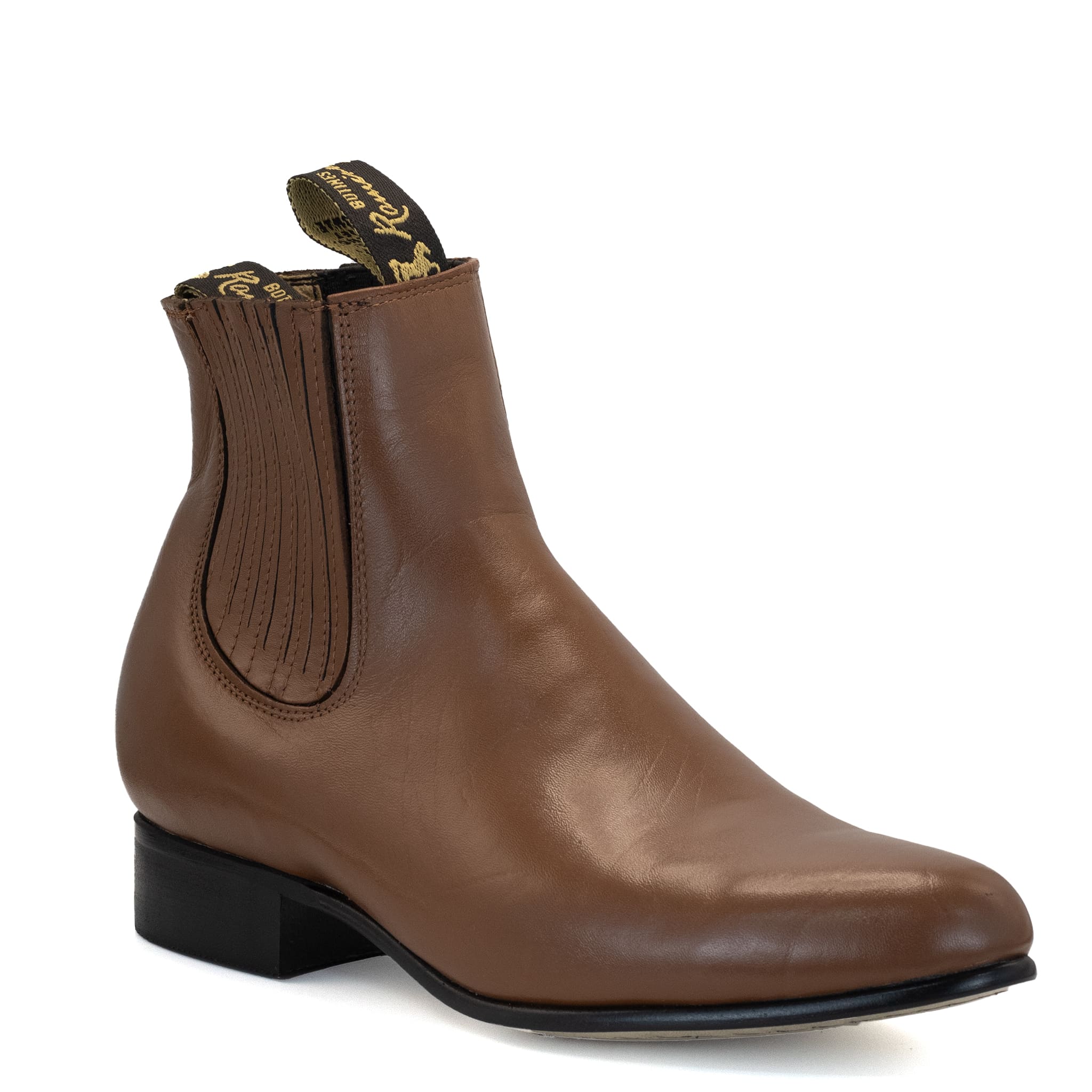 BOTIN RAMÍREZ CHARRO DE PIEL CON SUELA DE NEOLITE MIEL