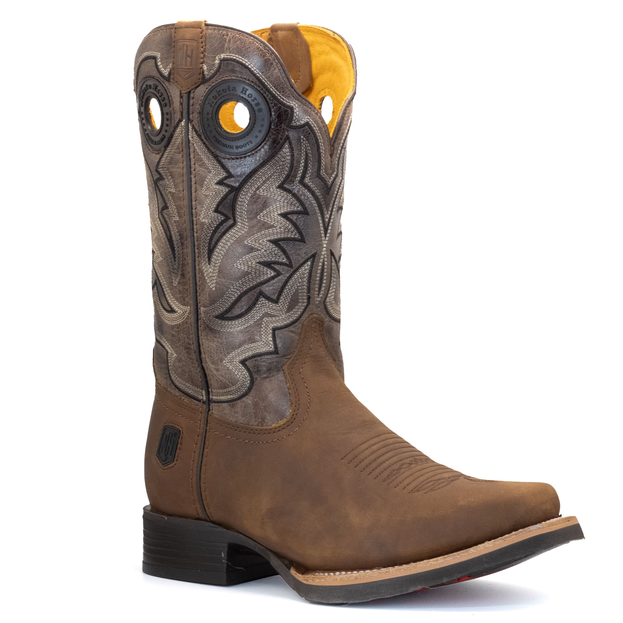 BOTA VAQUERA NOKOTA HORSE HORMA RODEO MIEL