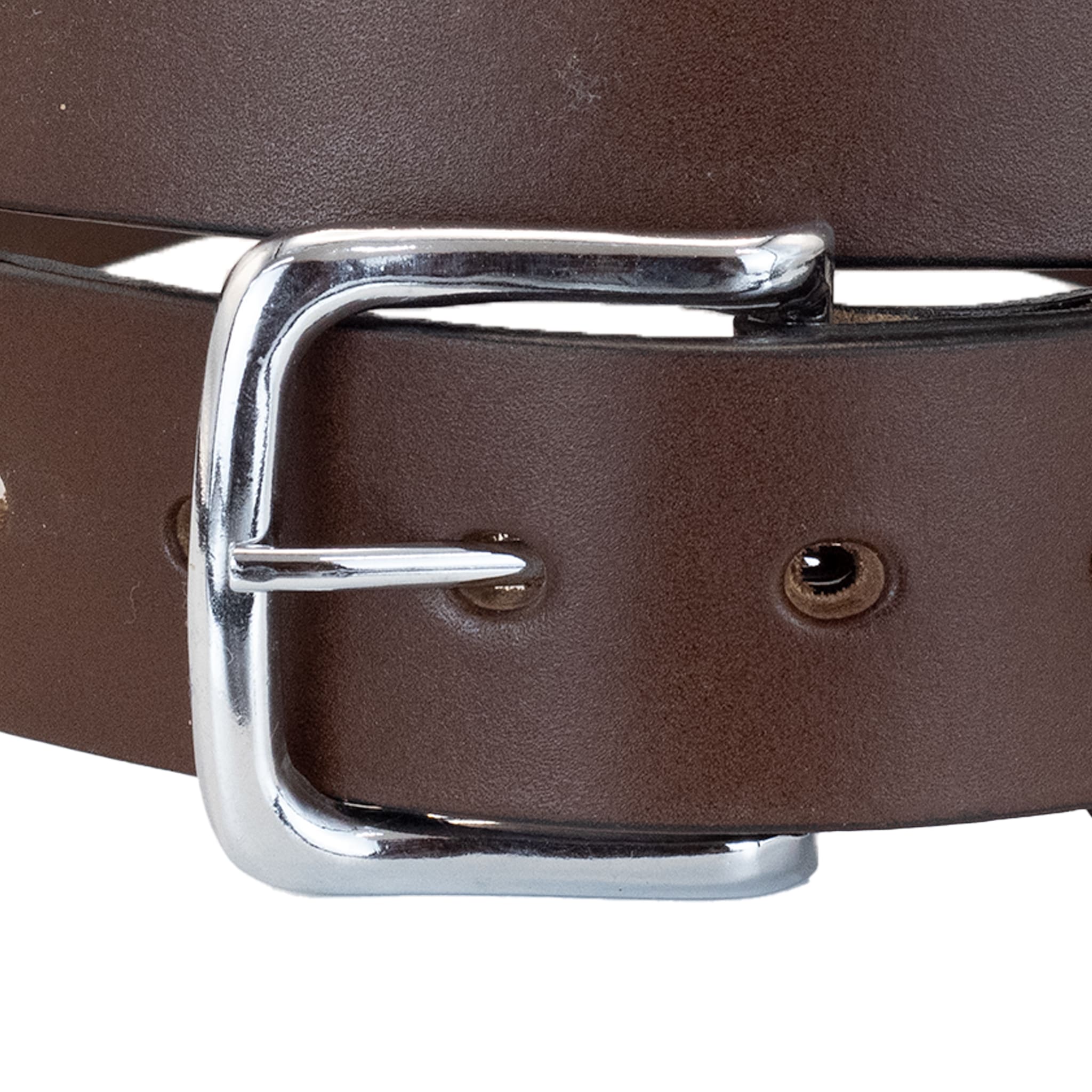 CINTO DE VESTIR 100% DE PIEL CAFE 40MM