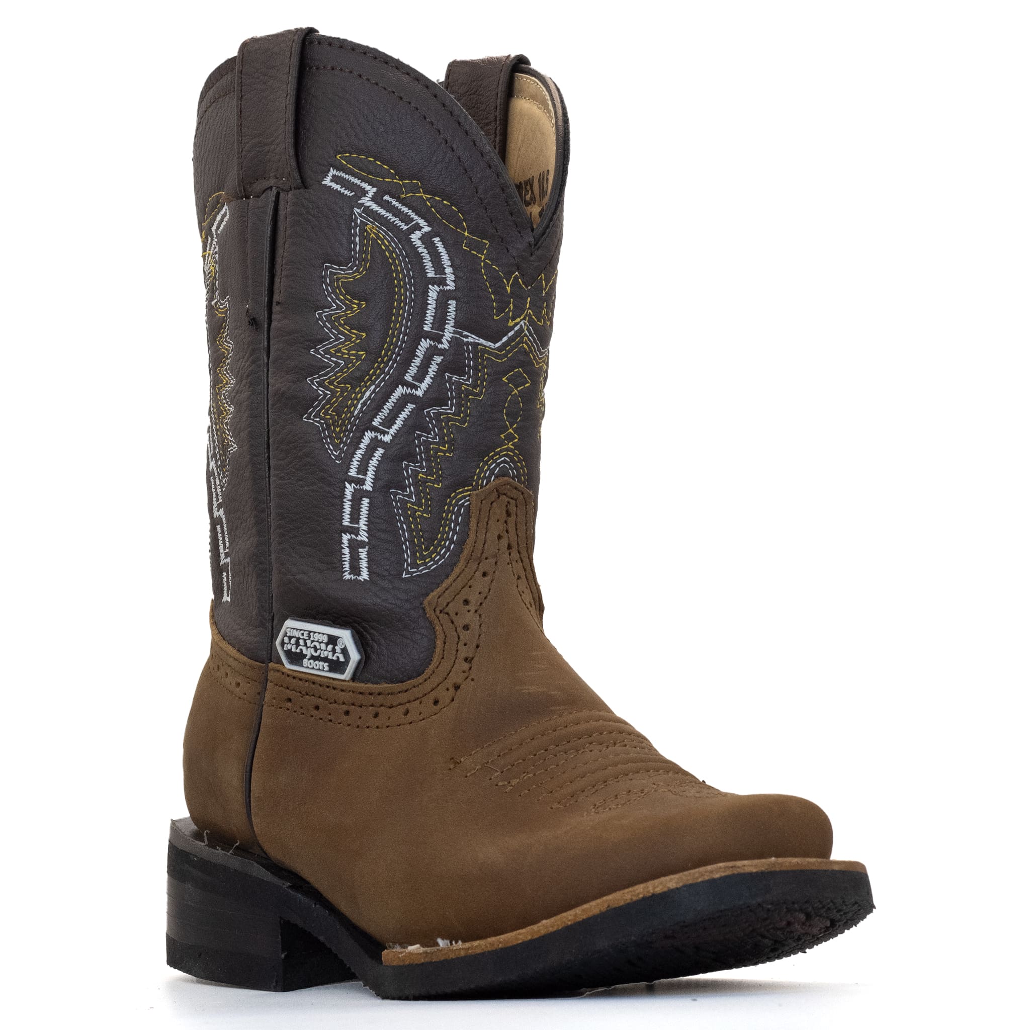 BOTA MAJOMA VAQUERA HORMA CUADRADA MIEL