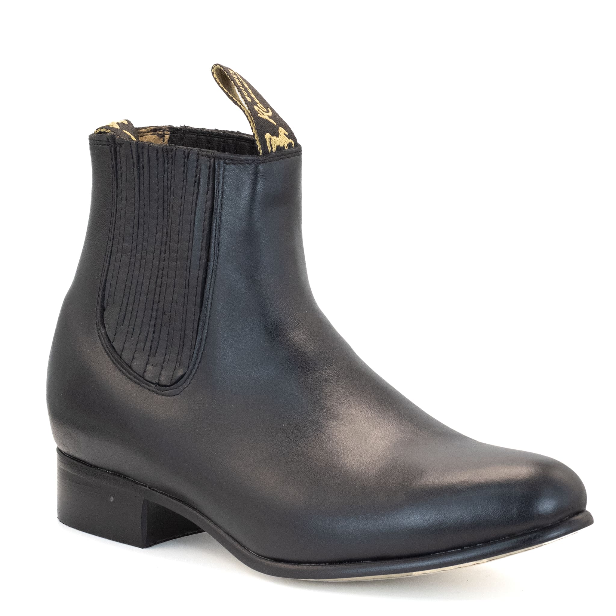 BOTIN RAMÍREZ CHARRO DE PIEL CON SUELA DE NEOLITE NEGRO