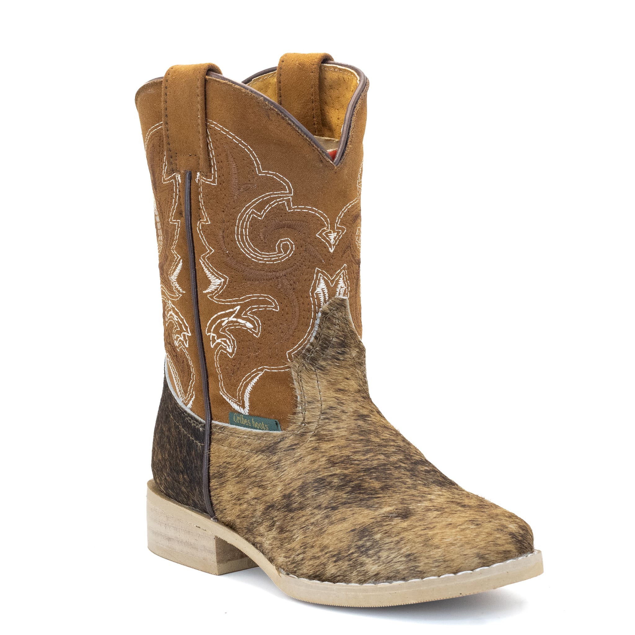 BOTA URIBES RODEO DE PELO DE VACA PELO