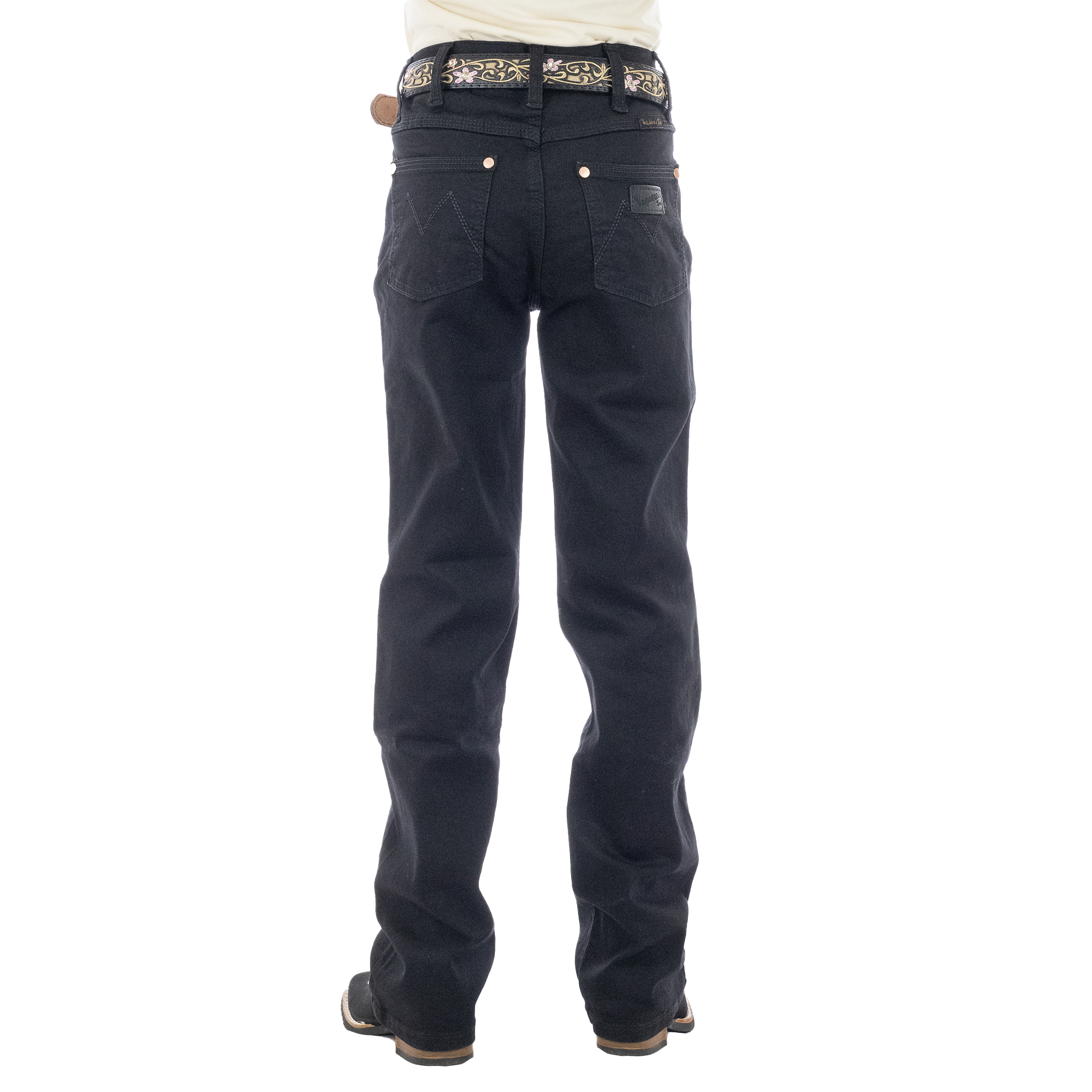 003 PANTALON VAQUEROS TEX NIÑO NEGRO