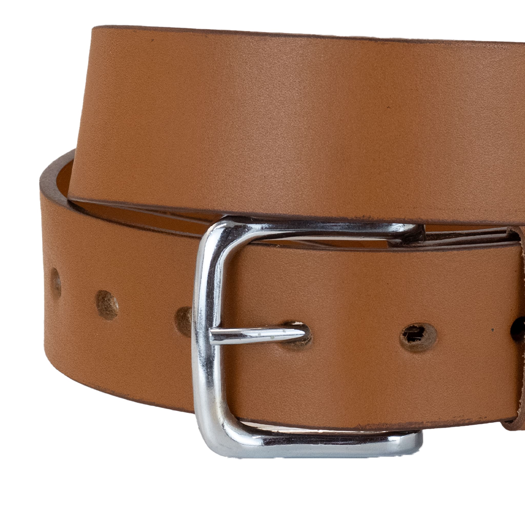 CINTO DE VESTIR 100% DE PIEL MIEL 40MM