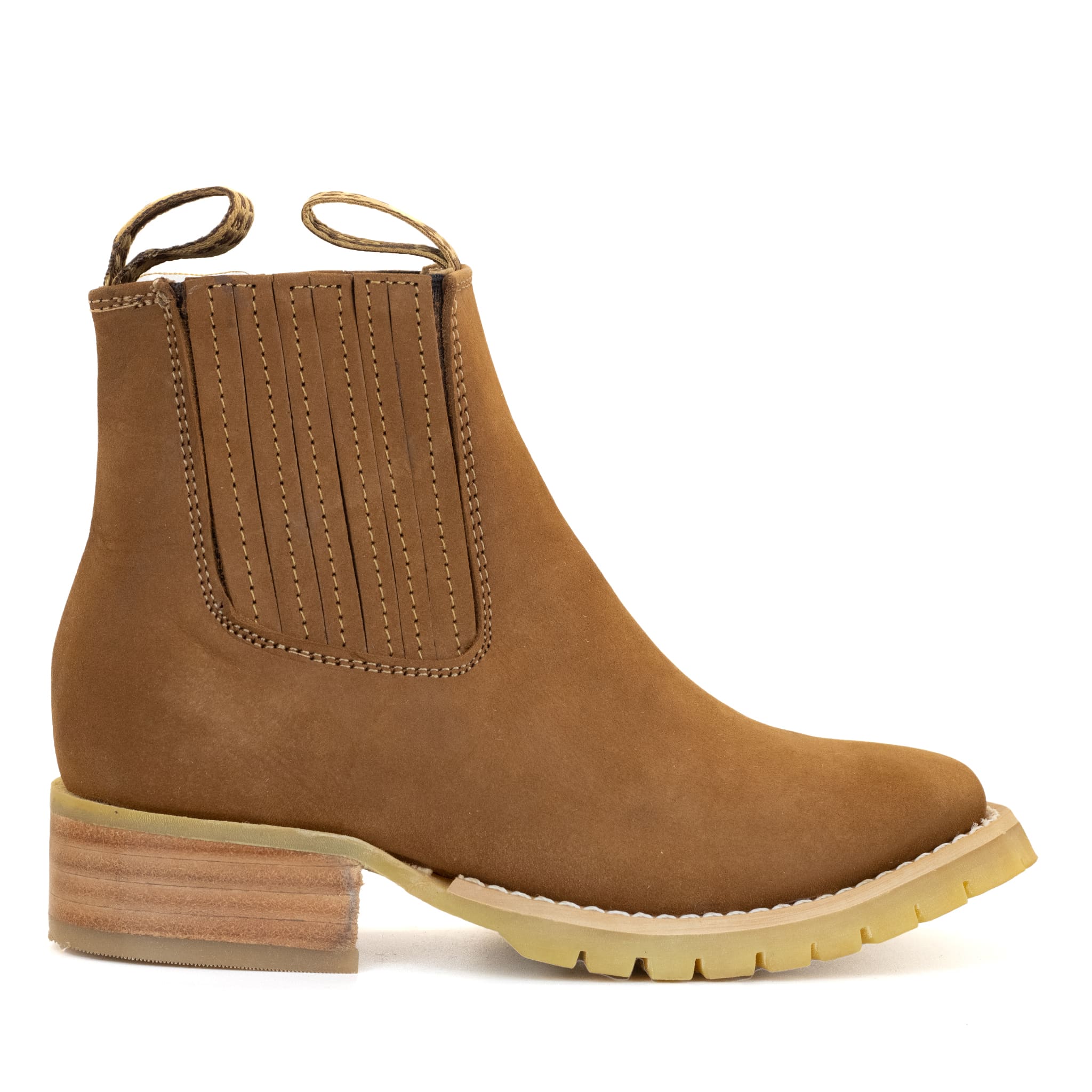 004 BOTIN GUERRERO CUADRADO NOBUCK ORO