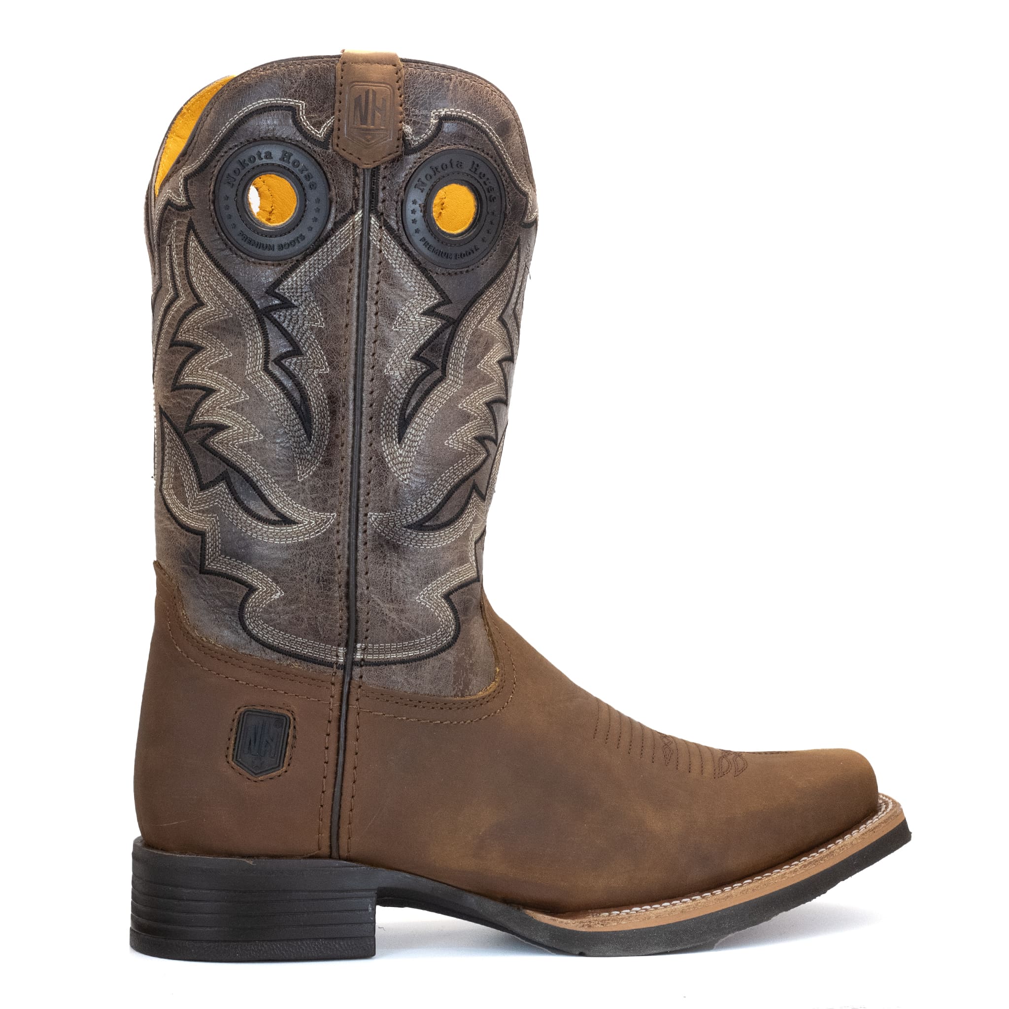 BOTA VAQUERA NOKOTA HORSE HORMA RODEO MIEL