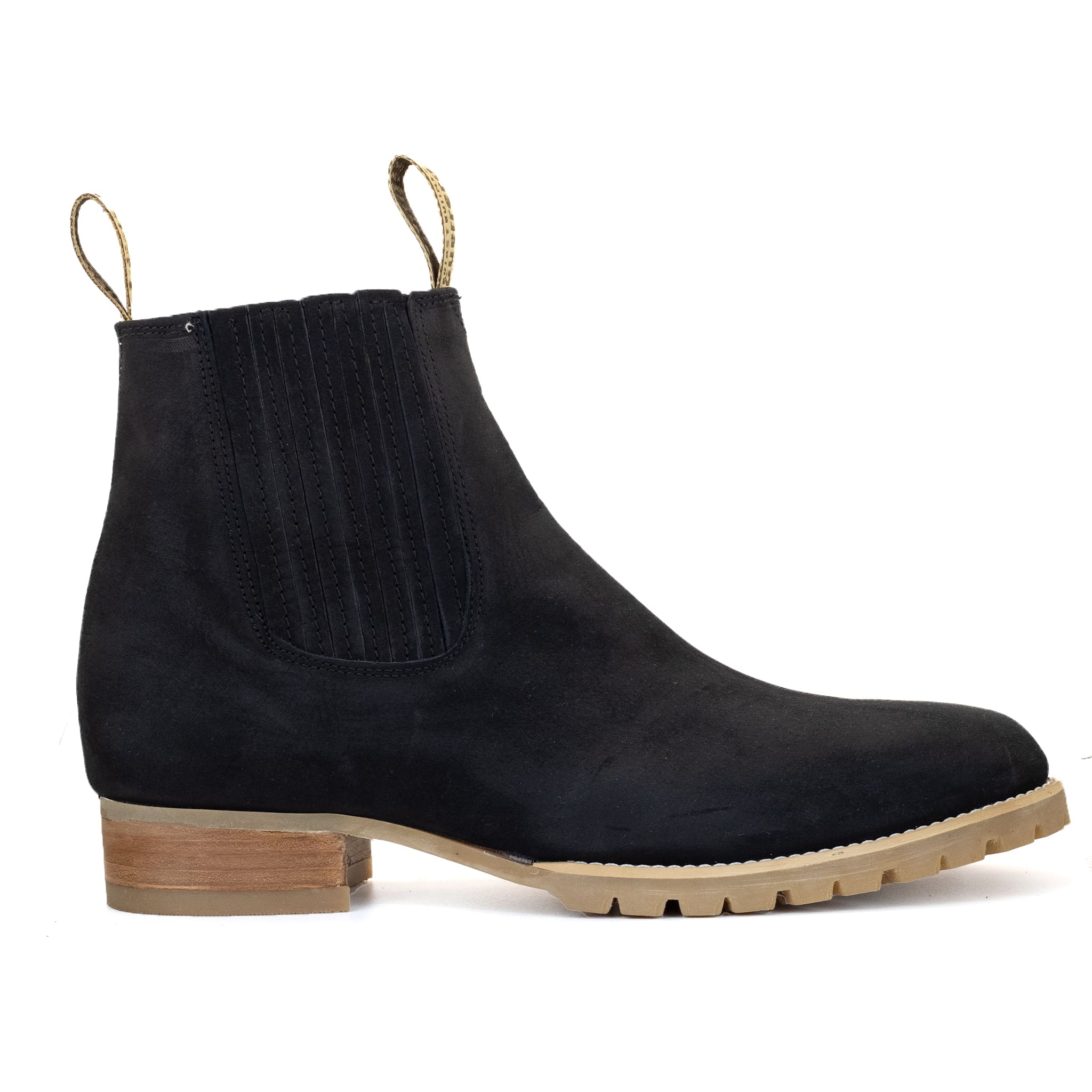 004 BOTIN GUERRERO REDONDO NOBUCK NEGRO