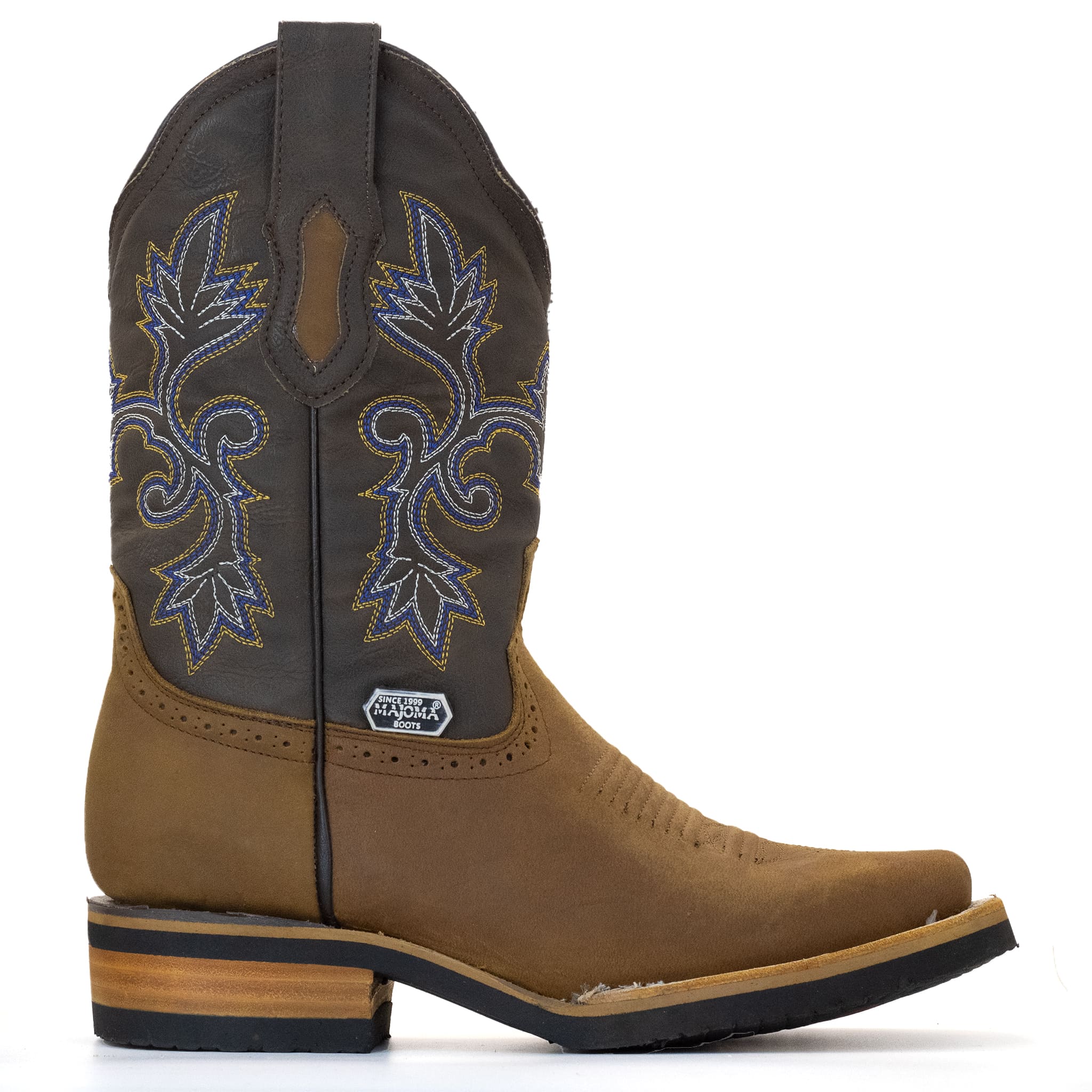 BOTA MAJOMA VAQUERA HORMA CUADRADA MIEL
