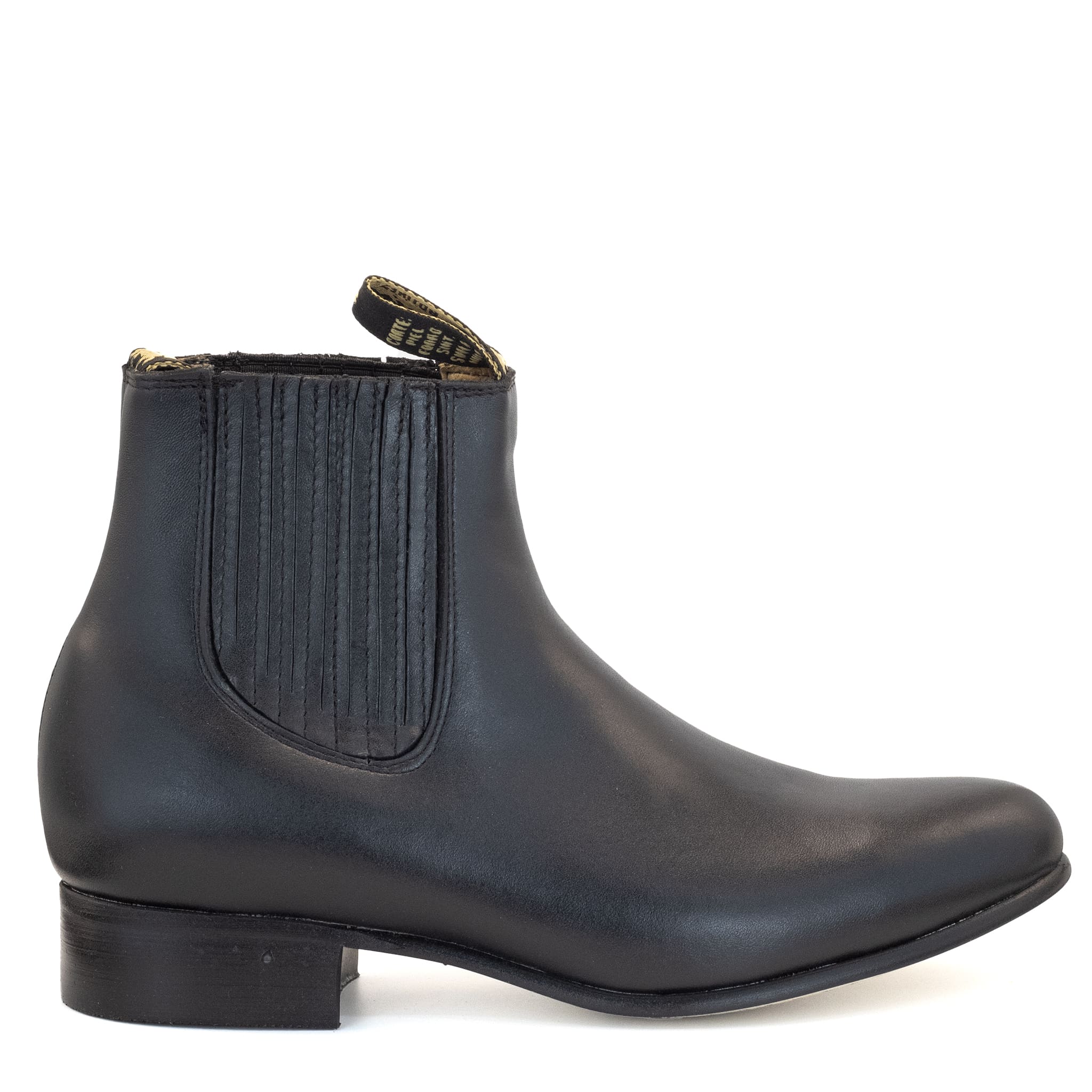 BOTIN RAMÍREZ CHARRO DE PIEL CON SUELA DE NEOLITE NEGRO