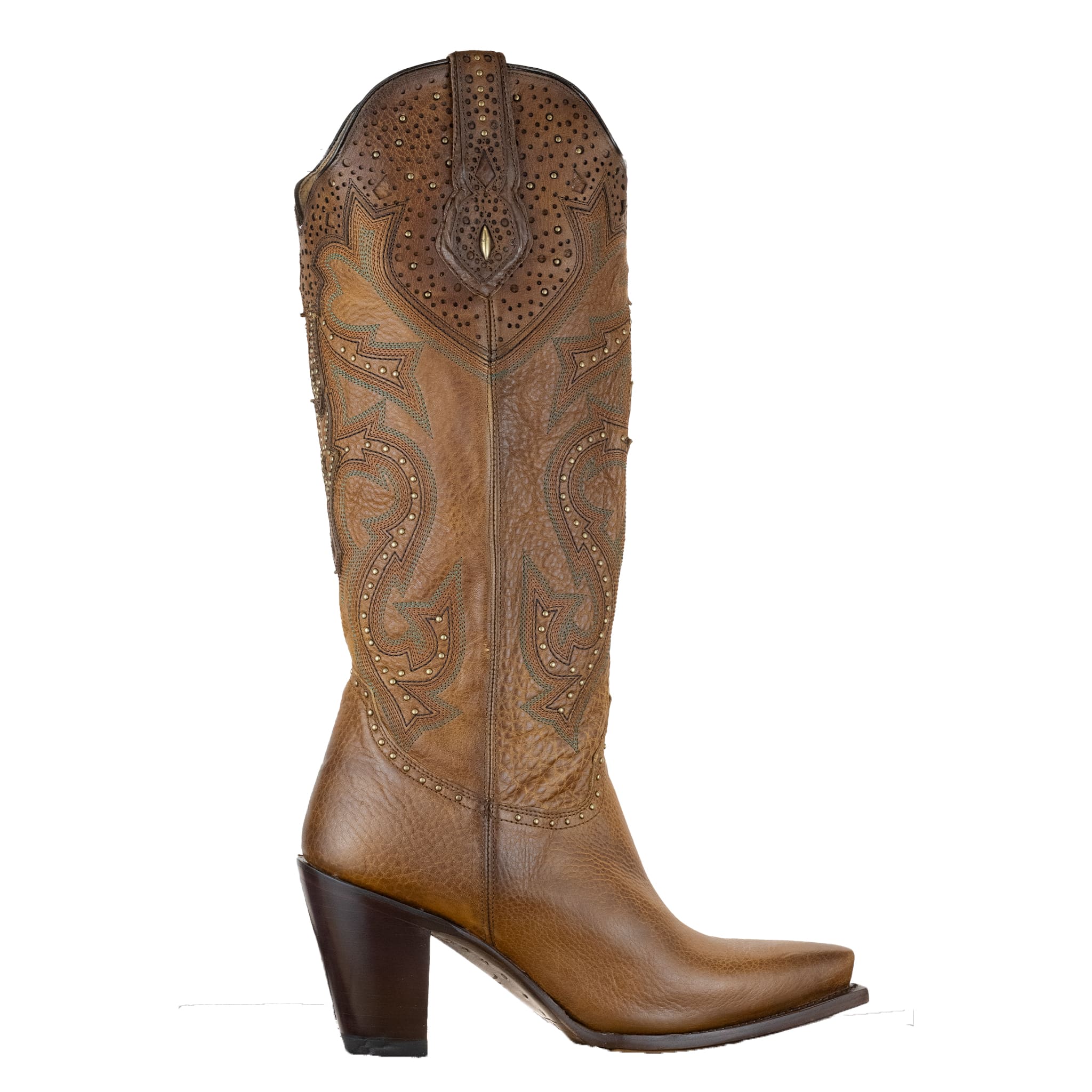 BOTA RIO GRANDE DAMA TUBO ALTO MIEL MODELO HANNA.