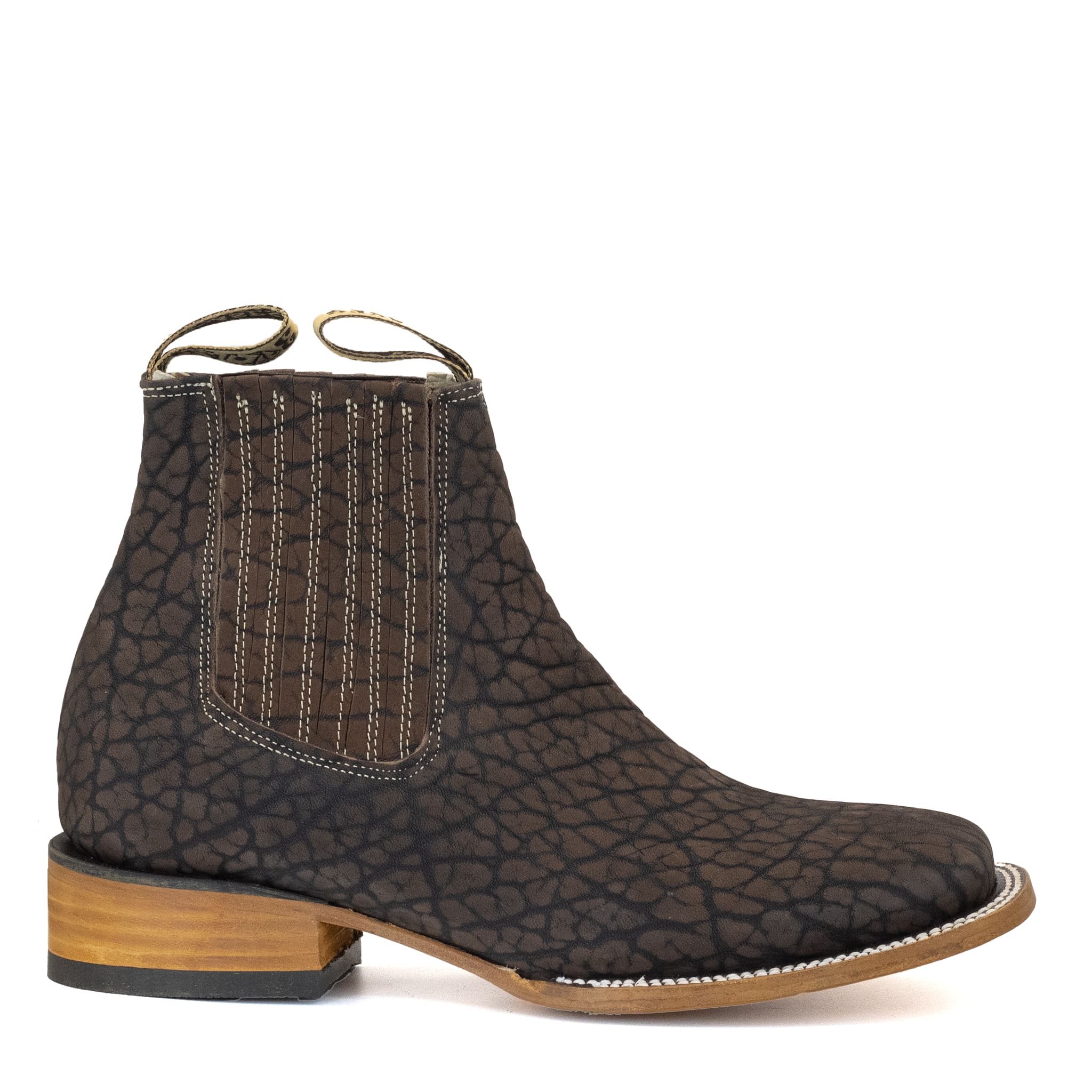 BOTIN VAQUERO SM HORMA RODEO CUELLO DE TORO CAFE