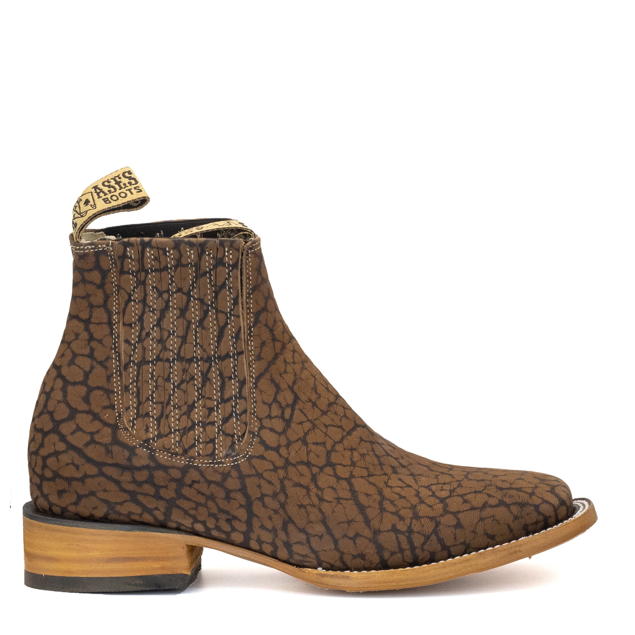 BOTIN VAQUERO SM HORMA RODEO CUELLO DE TORO MIEL