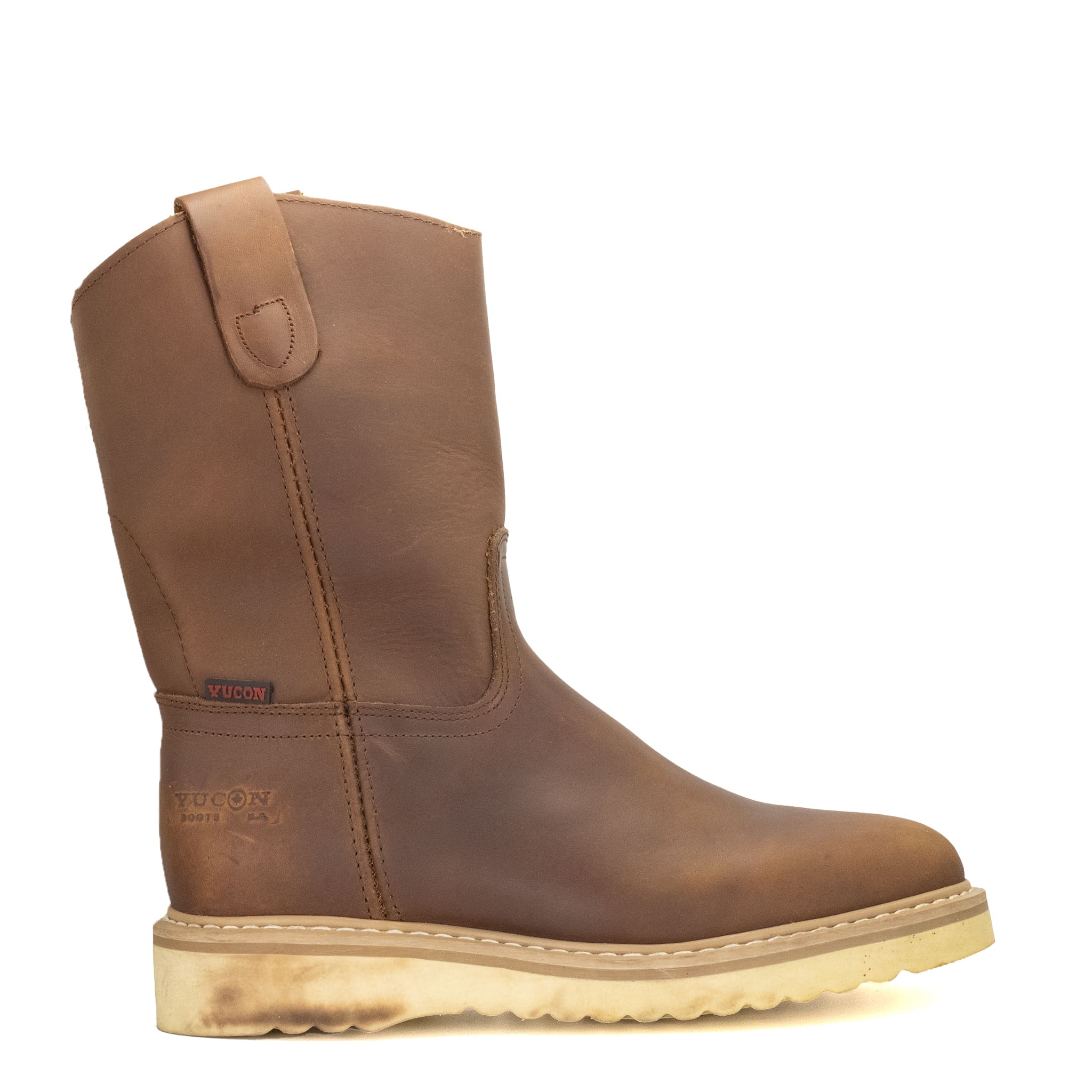 004 BOTA DE TRABAJO YUCON DE TUBO ROBLE