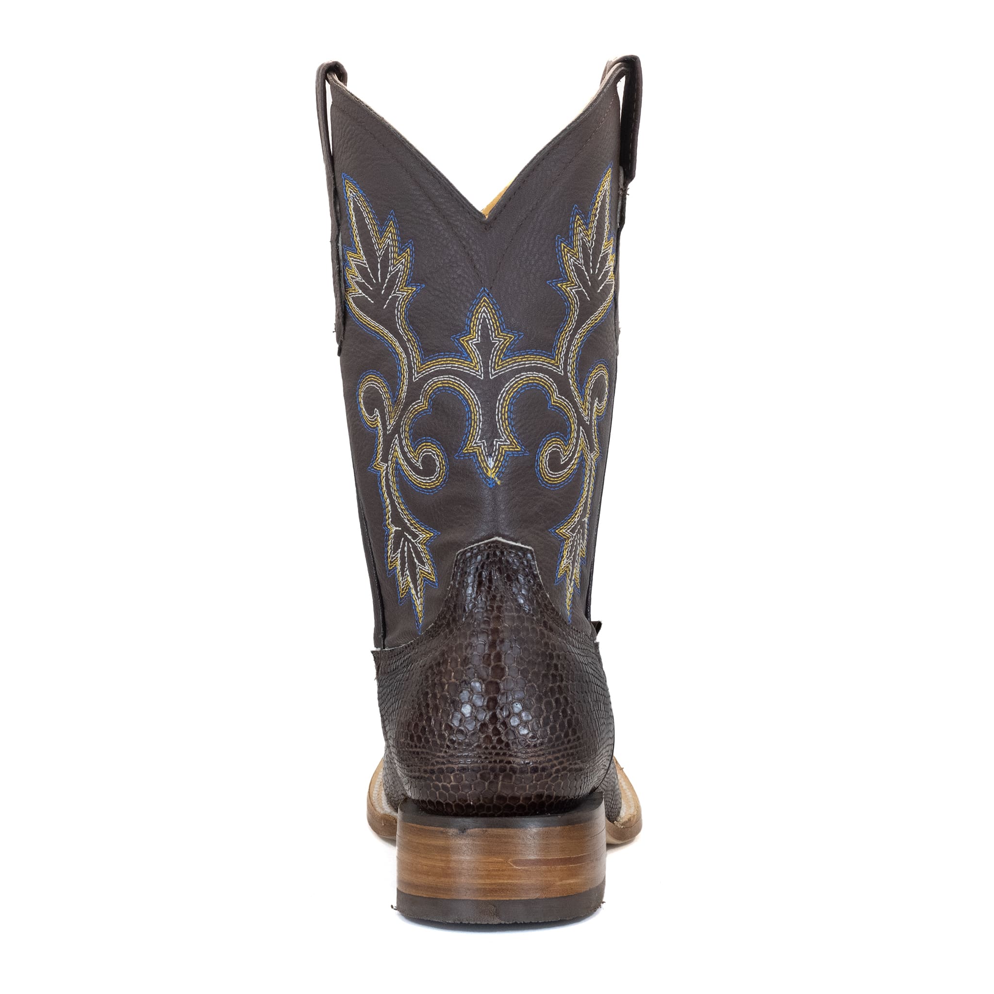 005 BOTA VAQUERO SM HORMA RODEO IMIT. ARMADILLO CAFE