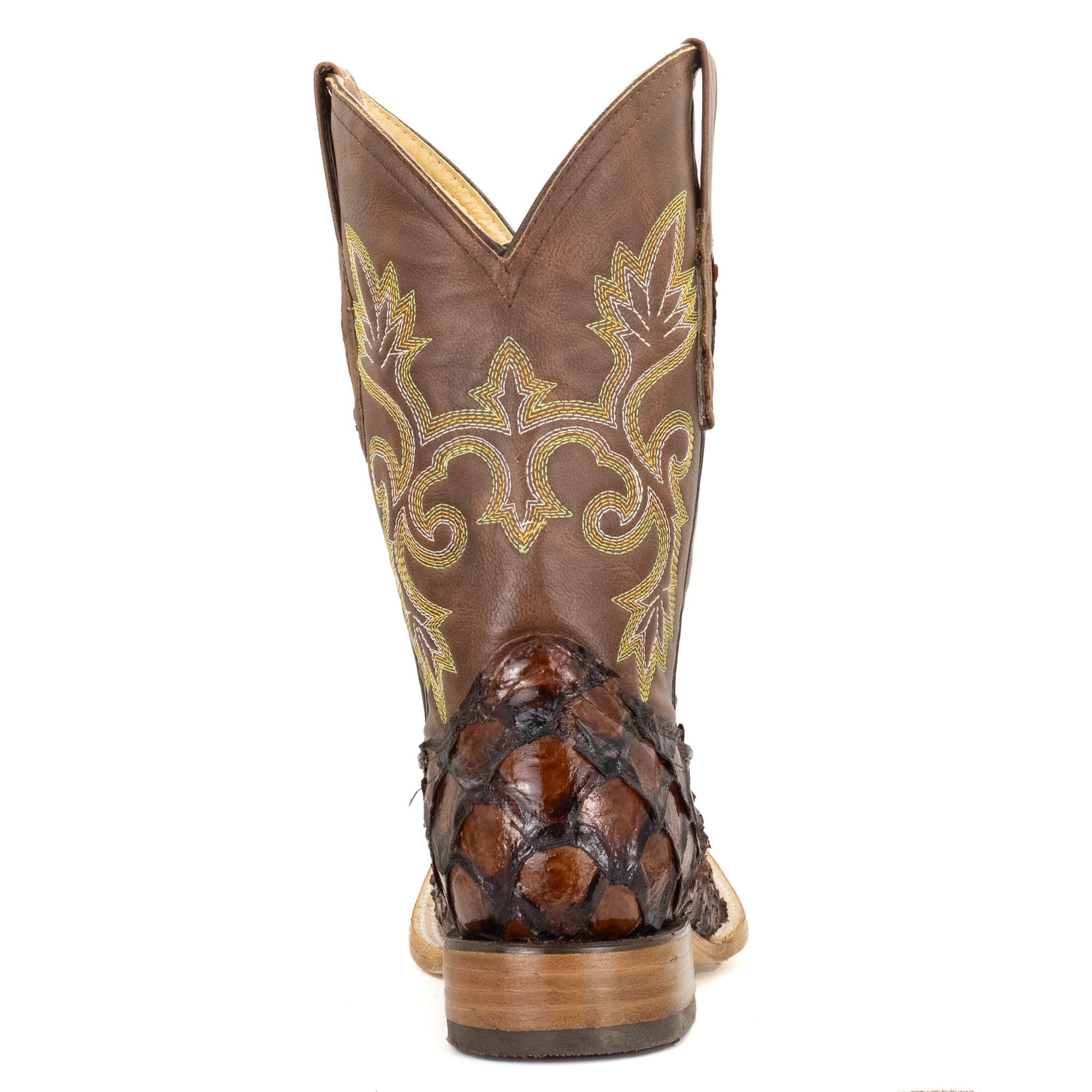 005 BOTA VAQUERO SM HORMA RODEO IMIT. PESCADO COÑAC.