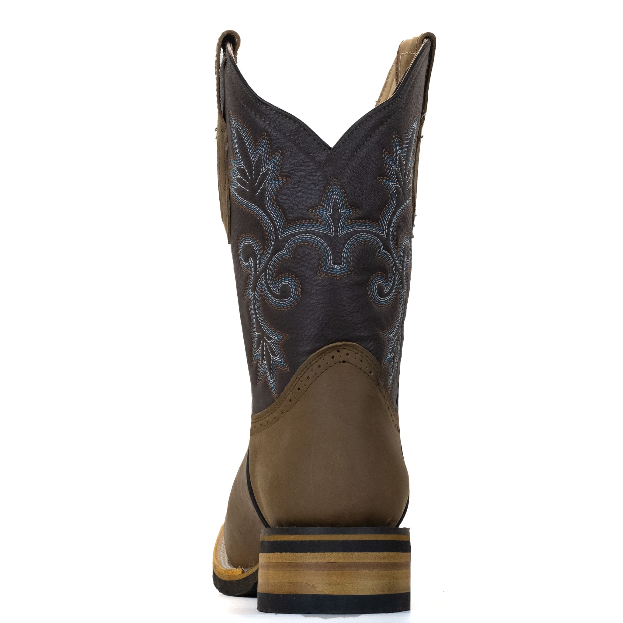 BOTA MAJOMA VAQUERA HORMA CUADRADA TABACO