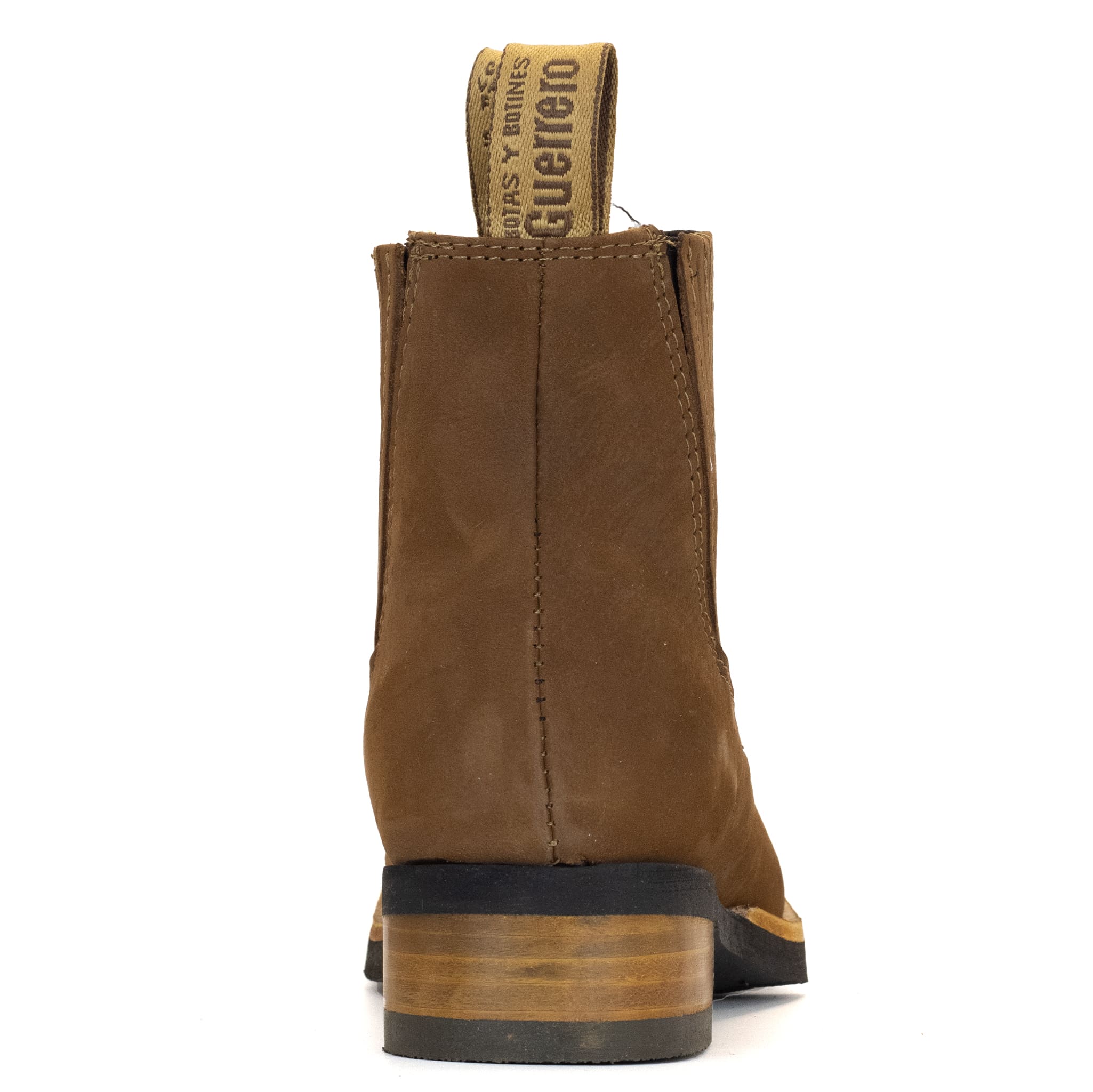 BOTIN GUERRERO CUADRADO NOBUCK ORO