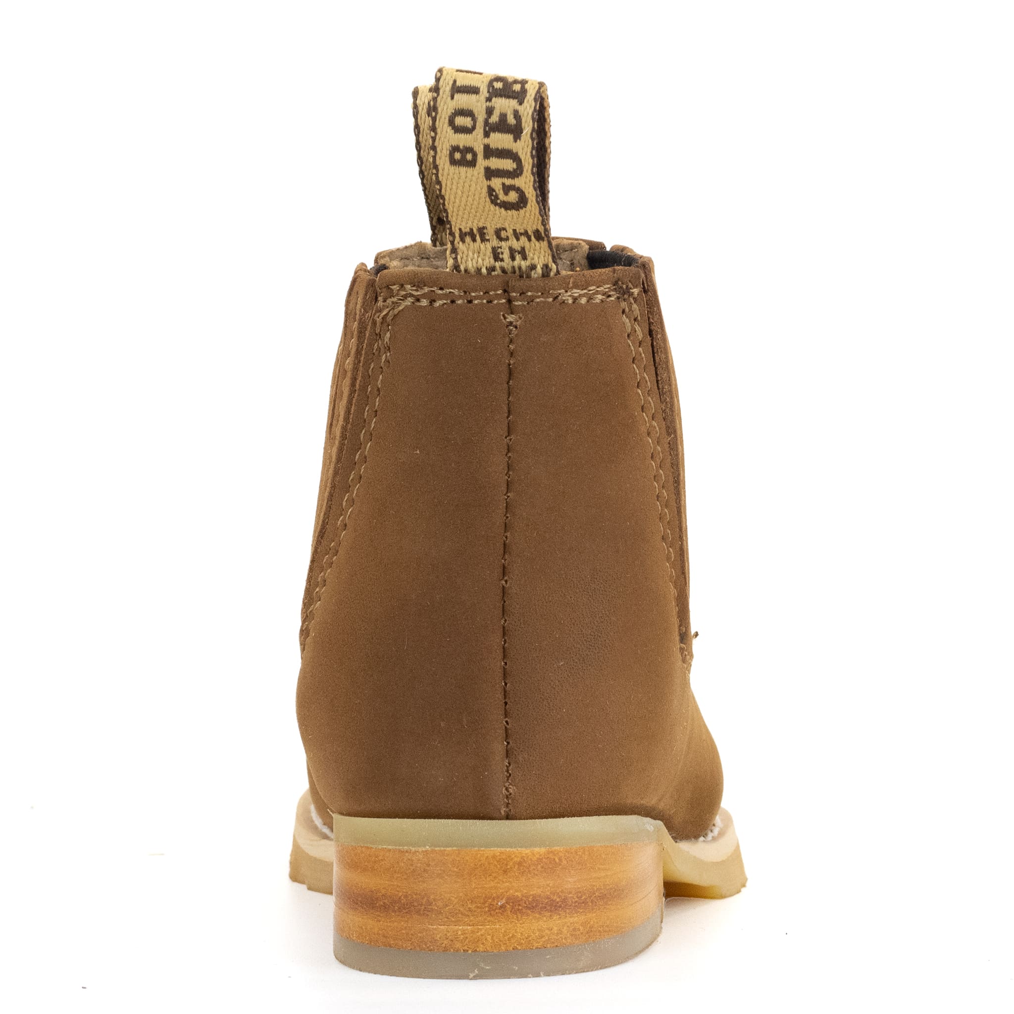 BOTIN GUERRERO REDONDO NOBUCK ORO