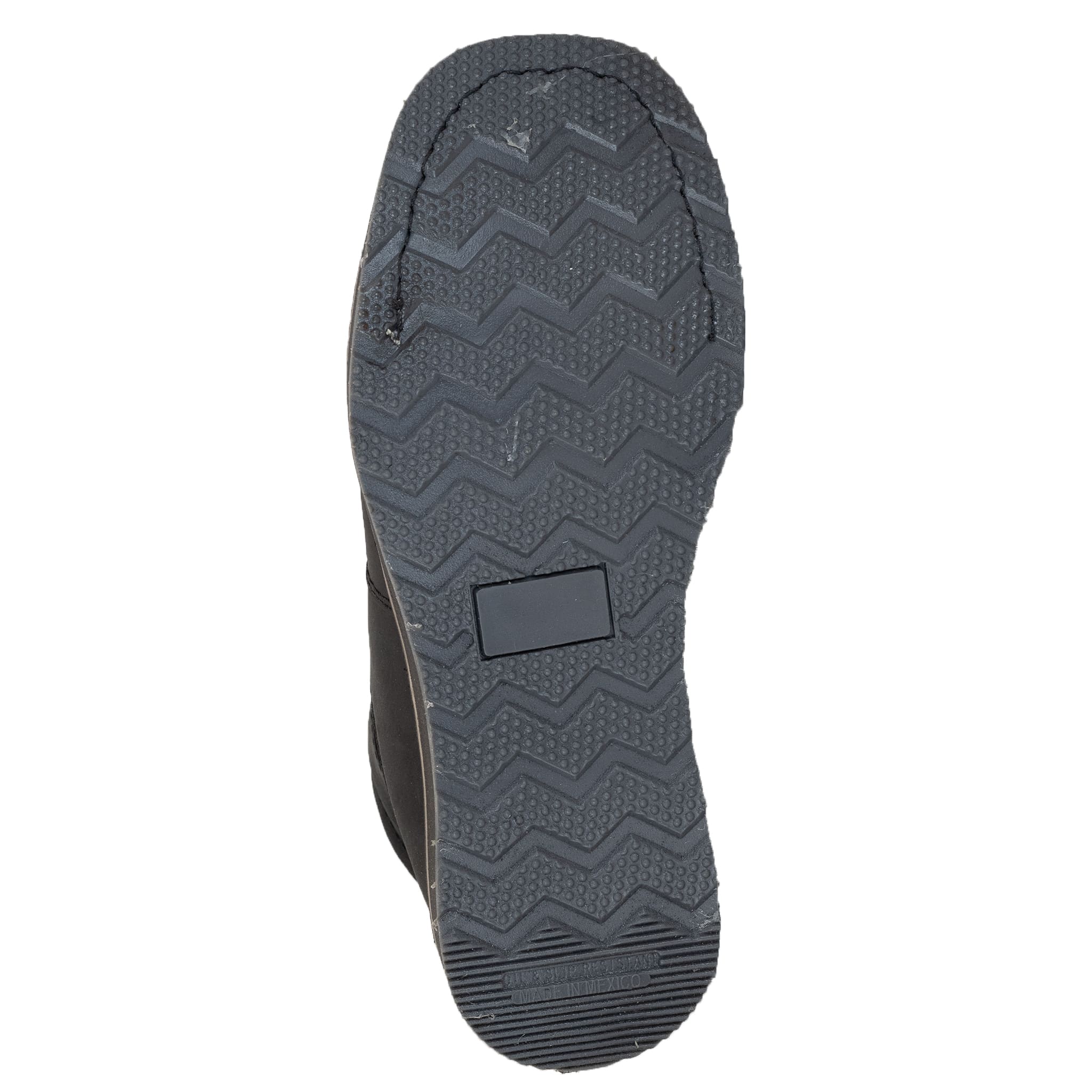 BOTA DE TRABAJO CON CIERRE NEGRO