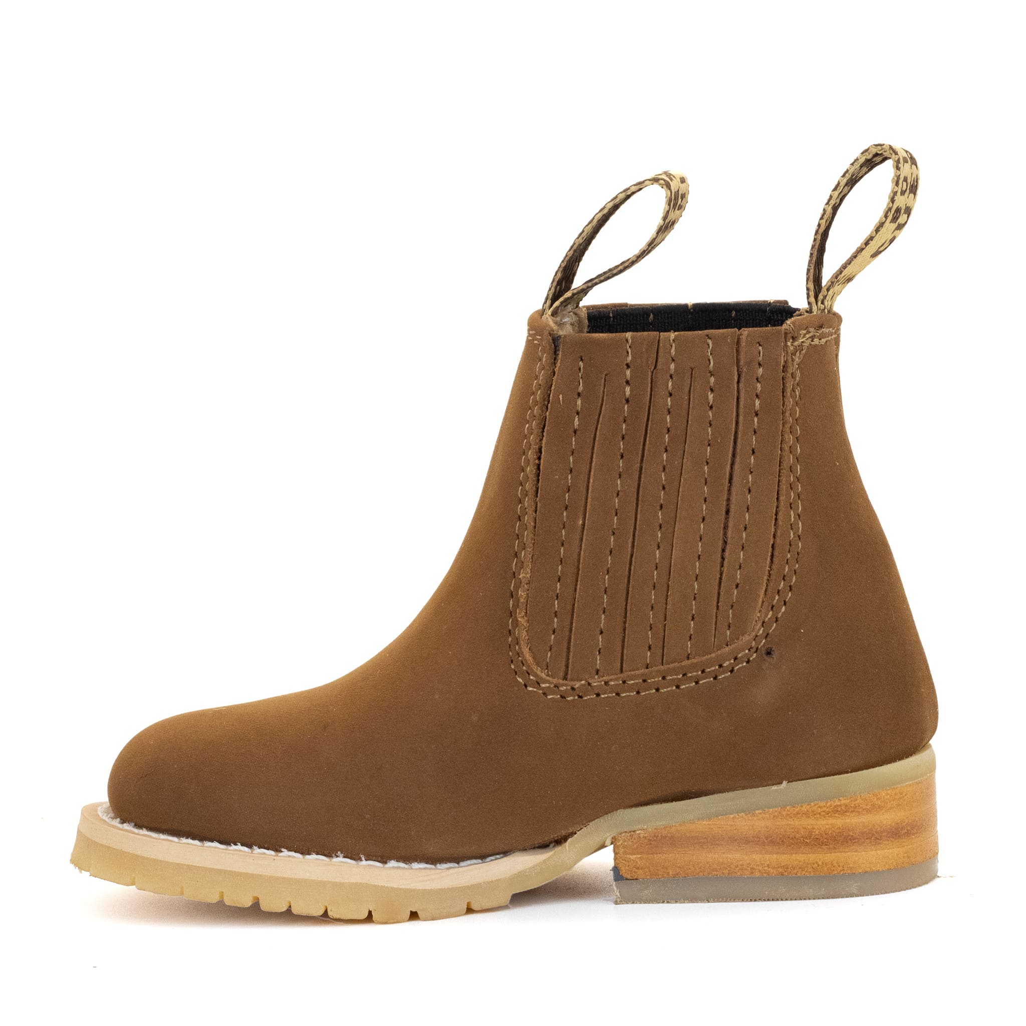 BOTIN GUERRERO REDONDO NOBUCK ORO