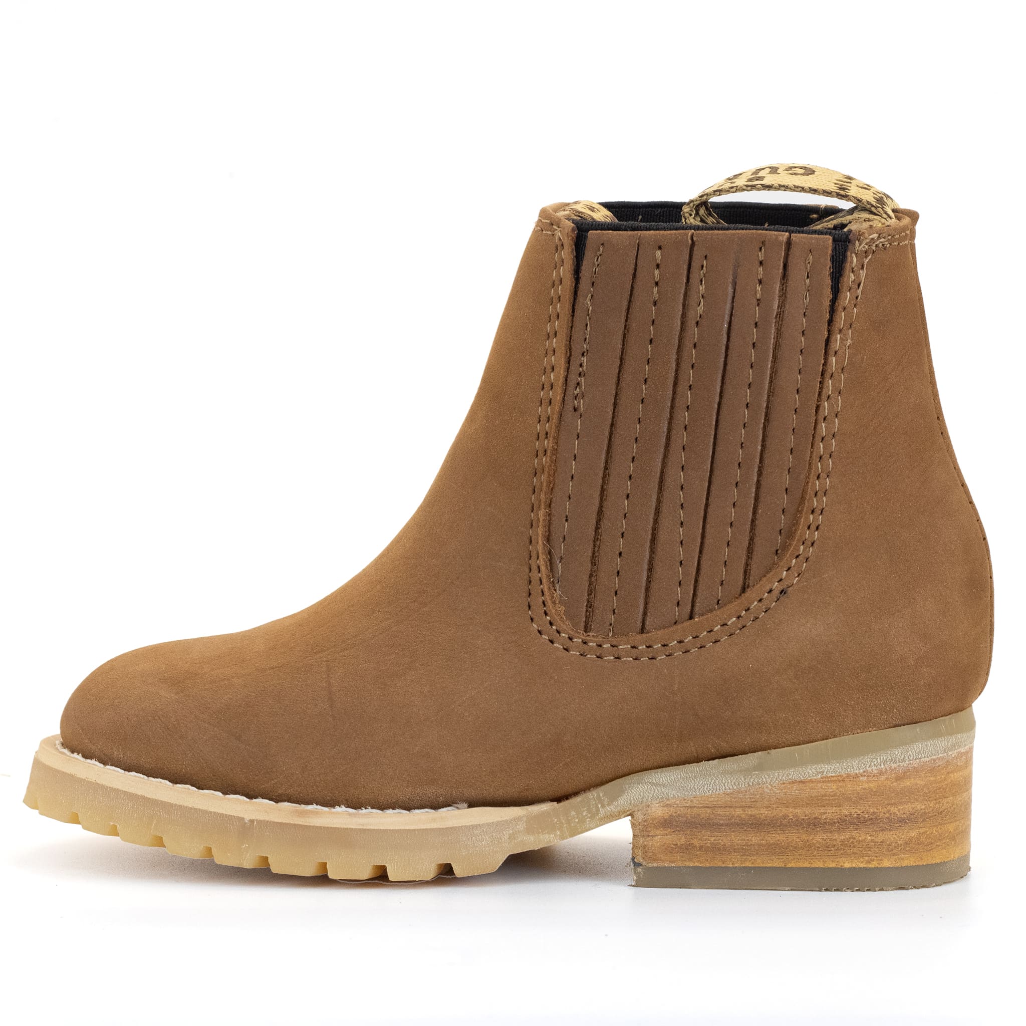 BOTIN GUERRERO REDONDO NOBUCK ORO