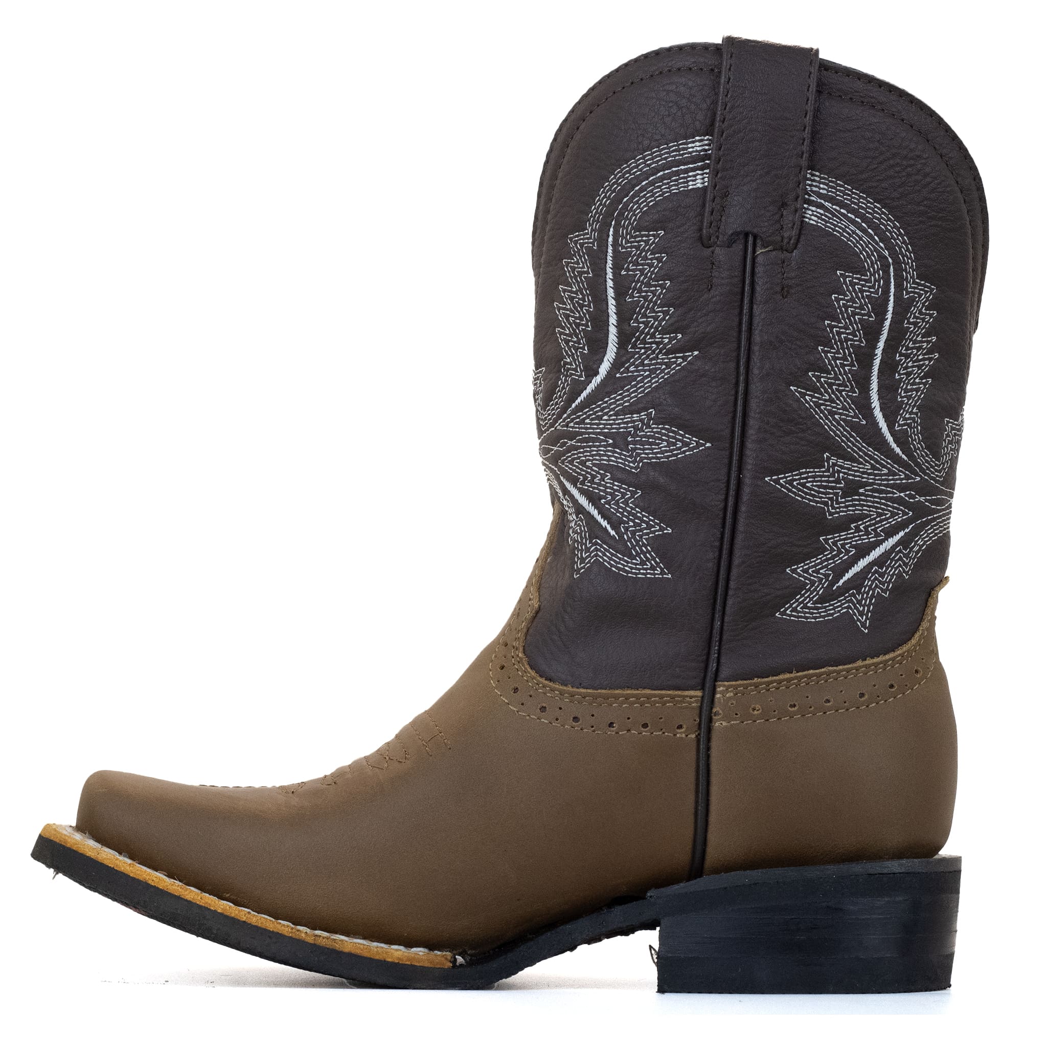 BOTA MAJOMA VAQUERA HORMA CUADRADA TABACO