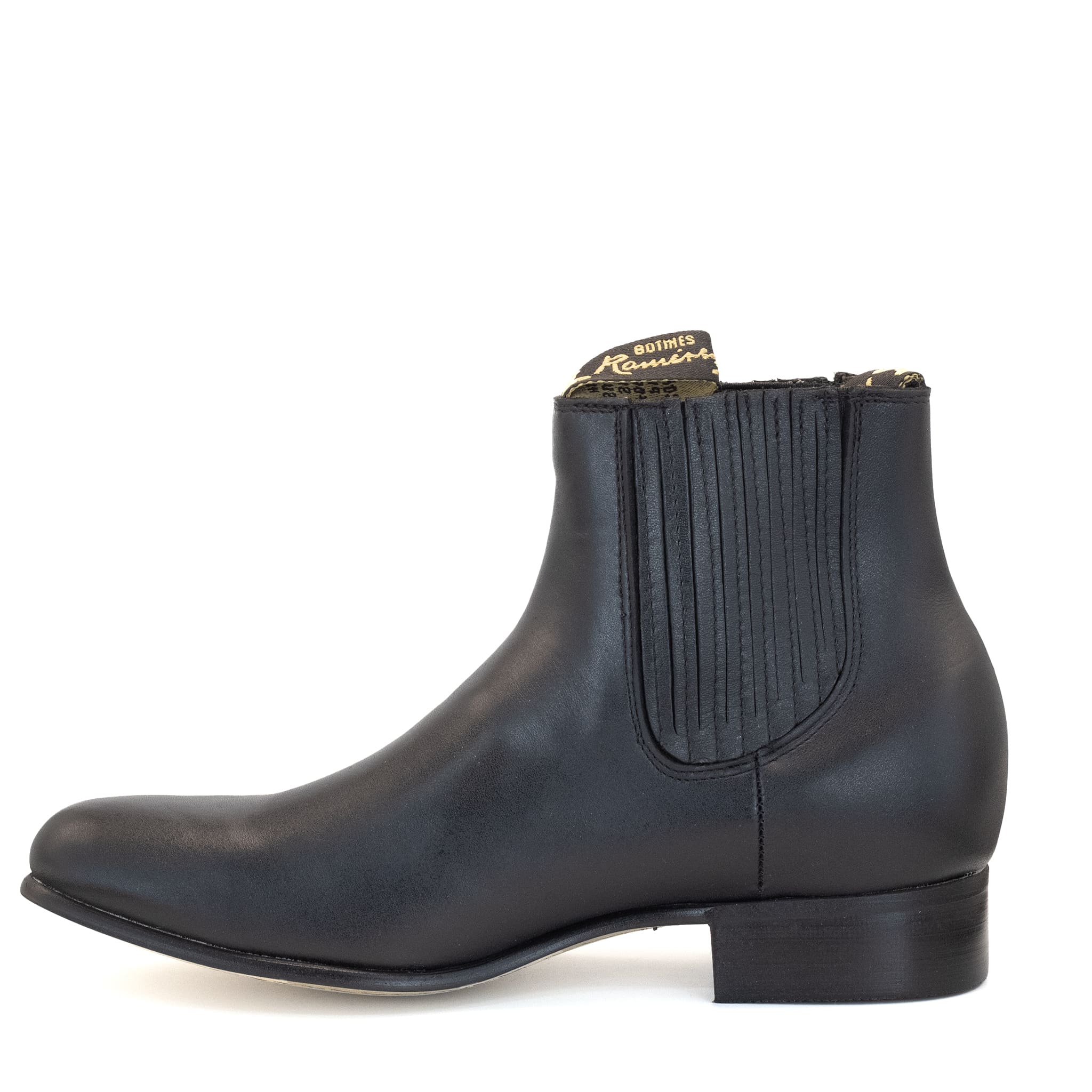 BOTIN RAMÍREZ CHARRO DE PIEL CON SUELA DE NEOLITE NEGRO