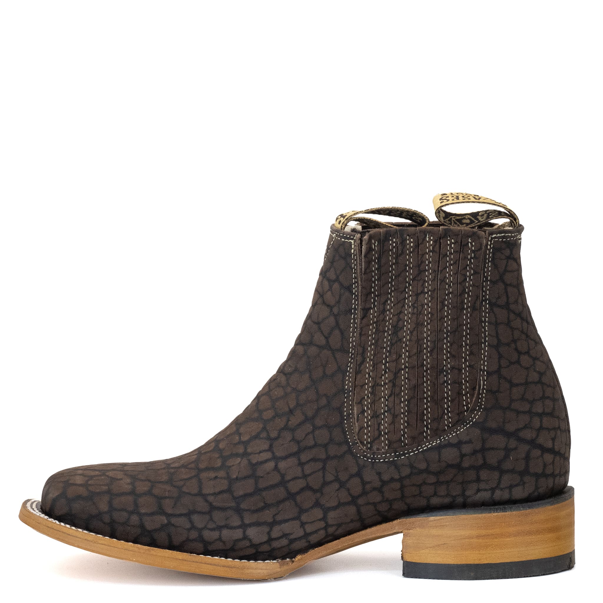 BOTIN VAQUERO SM HORMA RODEO CUELLO DE TORO CAFE