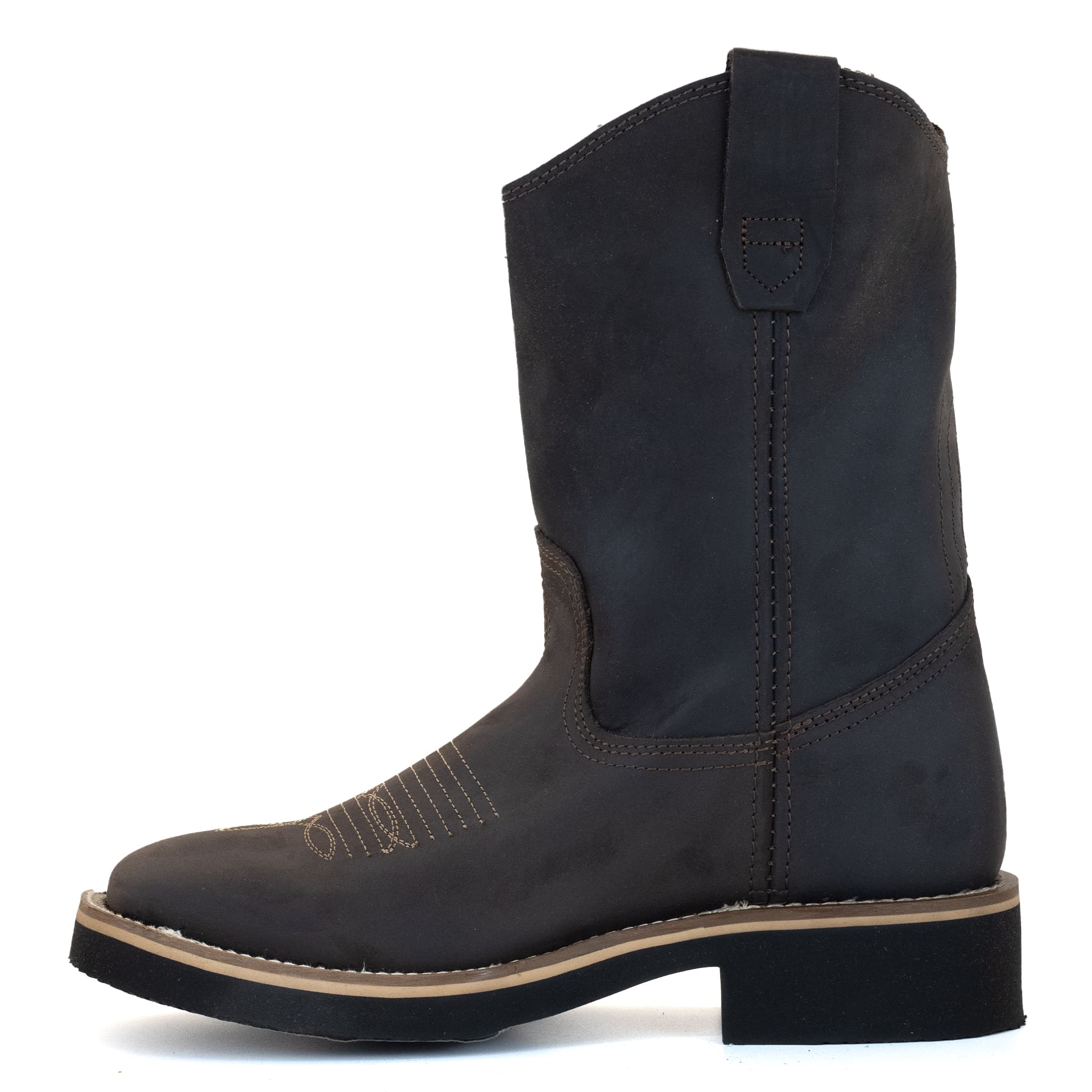 BOTA ESTABLO DE TRABAJO HORMA RODEO CHOCOLATE