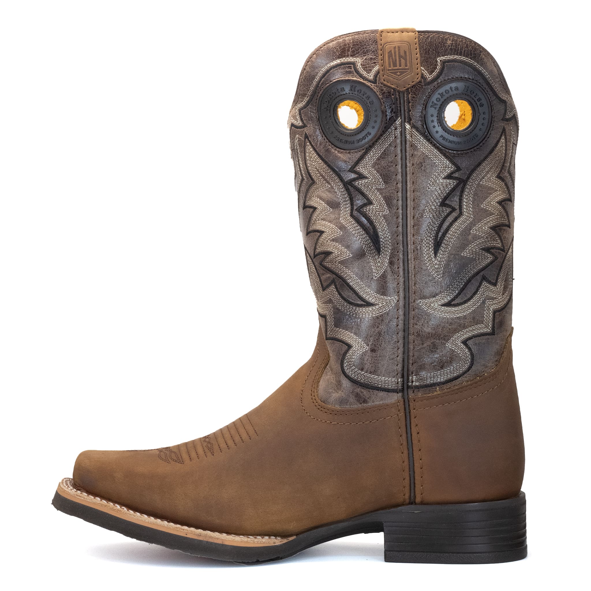 BOTA VAQUERA NOKOTA HORSE HORMA RODEO MIEL