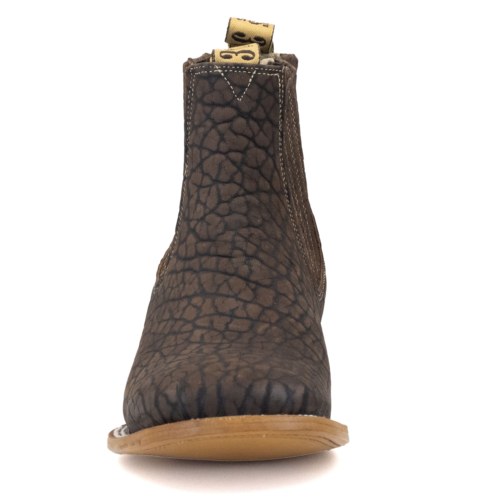 BOTIN VAQUERO SM HORMA RODEO CUELLO DE TORO CAFE