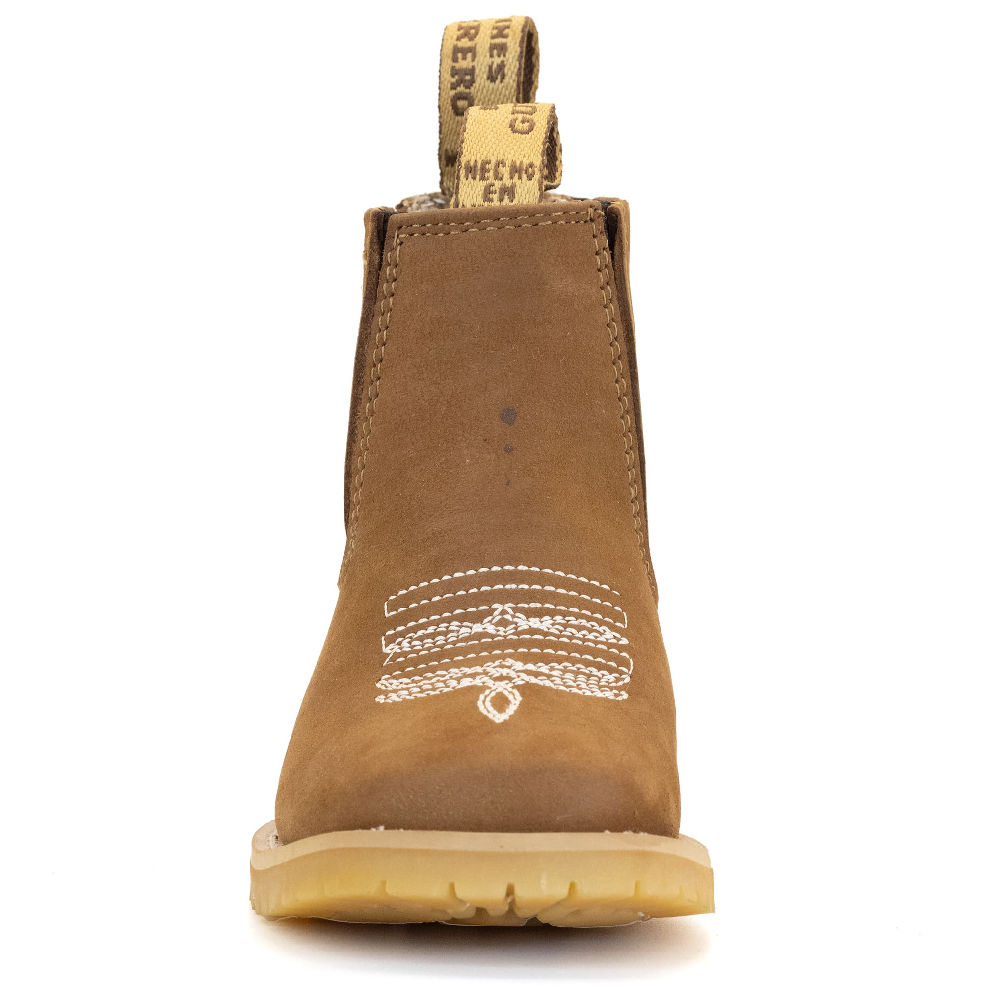 BOTIN GUERRERO CUADRADO NOBUCK ORO